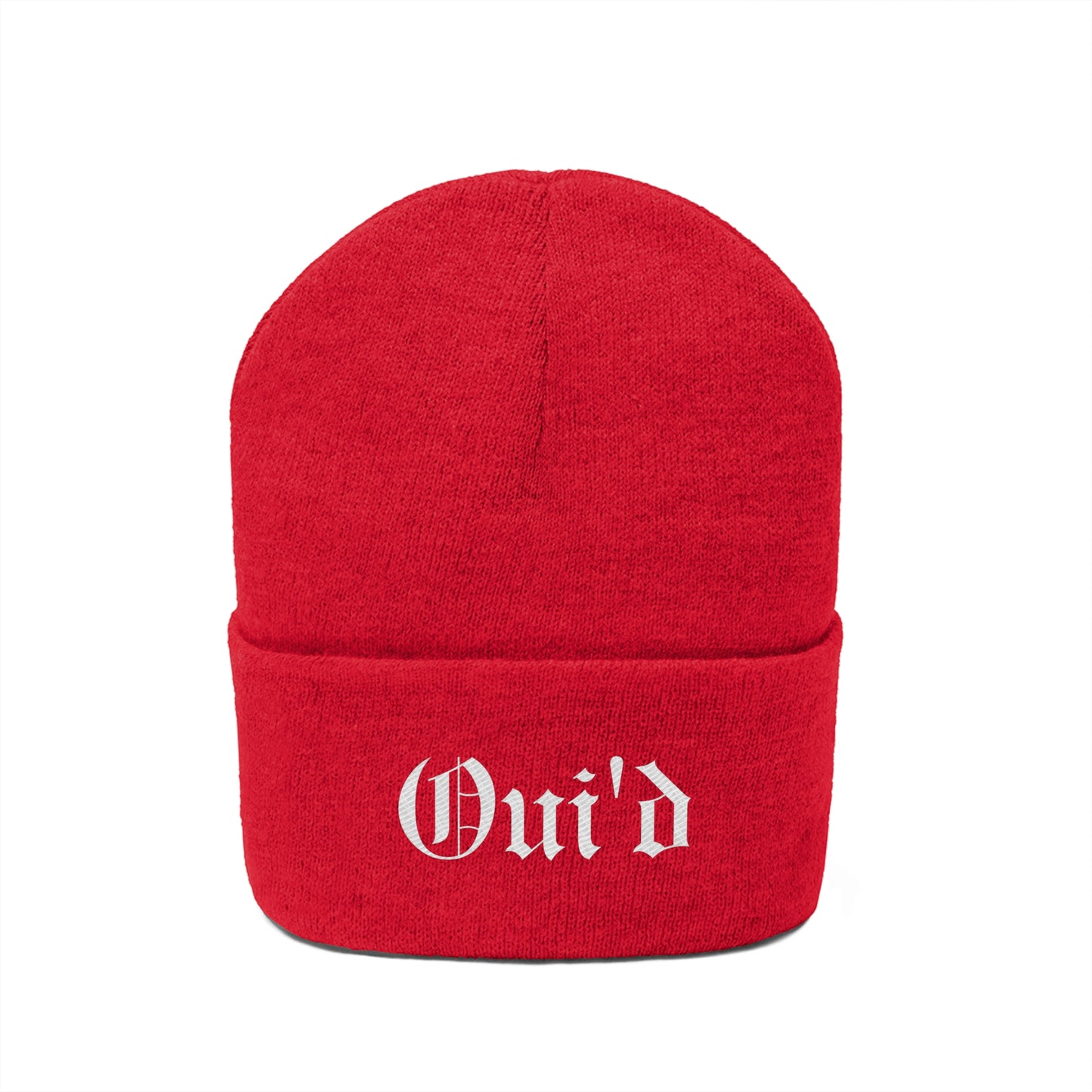 Oui'd Knit Beanie