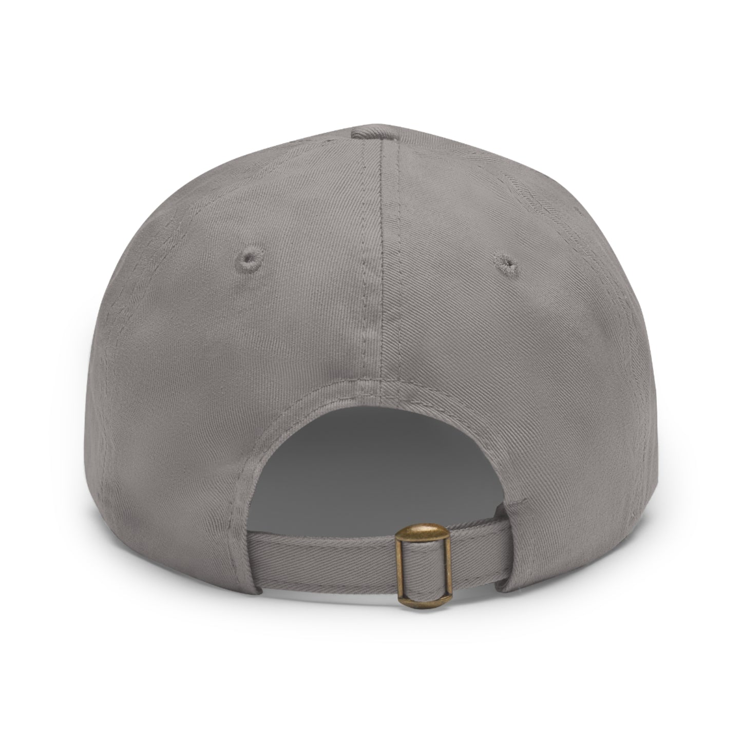 Rich Men North of Richmond Dad Hat with Leather Patch (Rectangle)