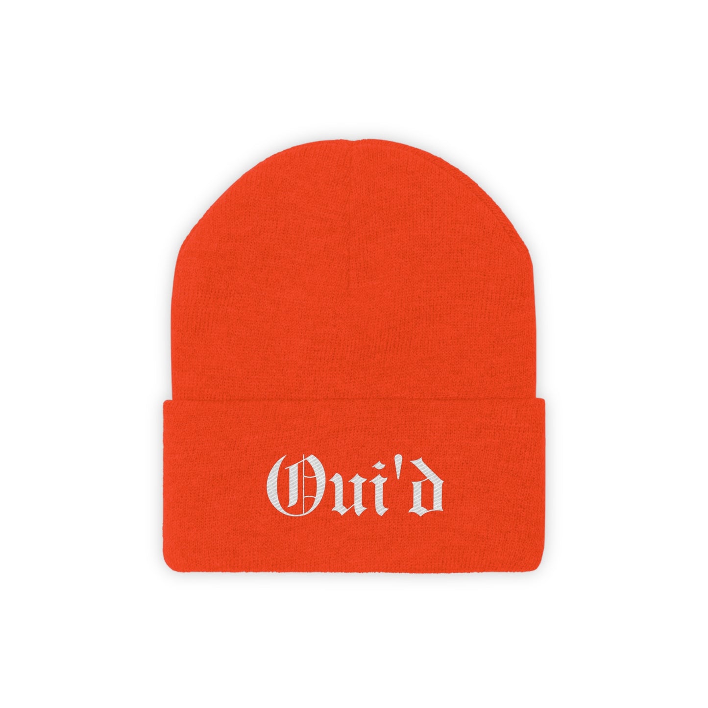 Oui'd Knit Beanie