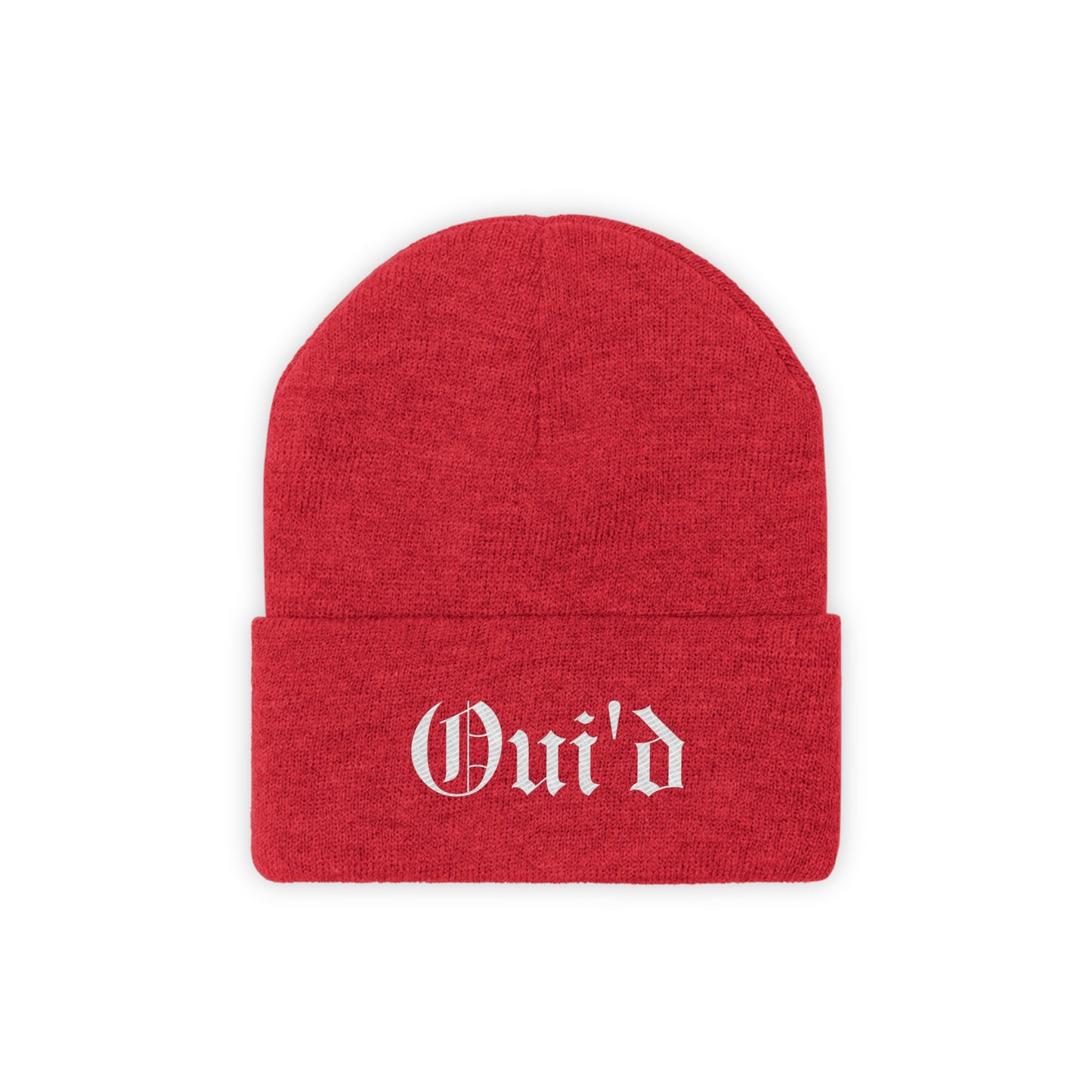 Oui'd Knit Beanie