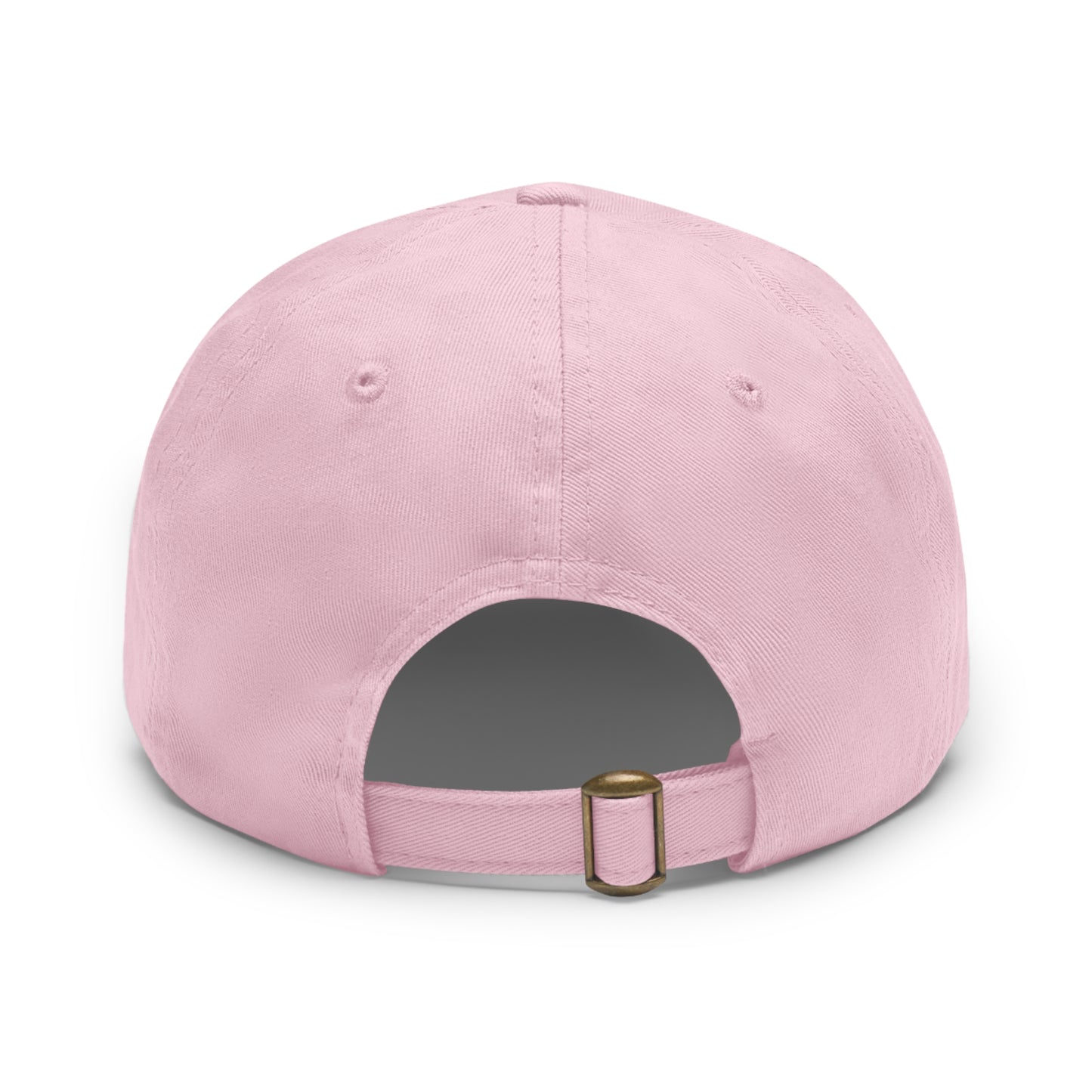 Rich Men North of Richmond Dad Hat with Leather Patch (Rectangle)