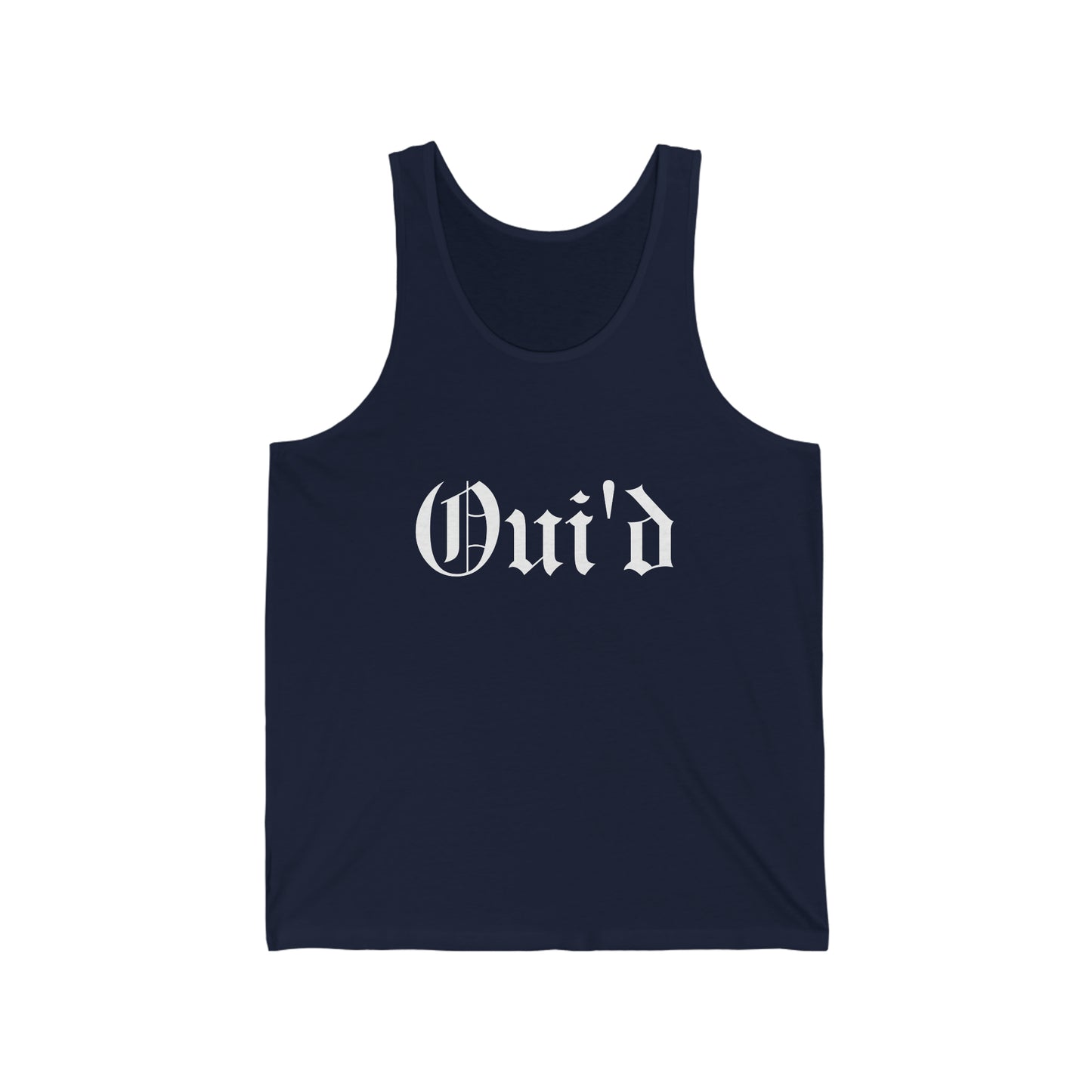 Oui'd Unisex Jersey Tank