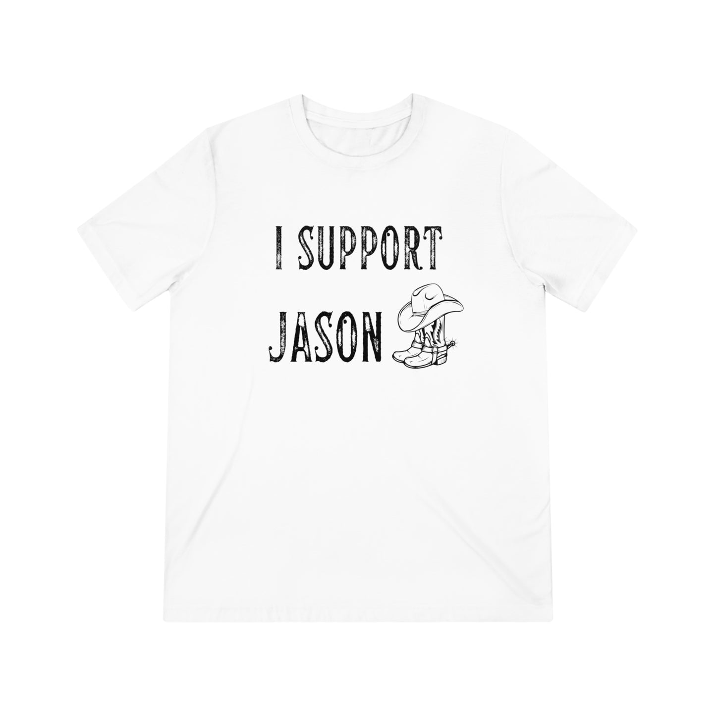 I Support Jason Aldean- Unisex Triblend Tee