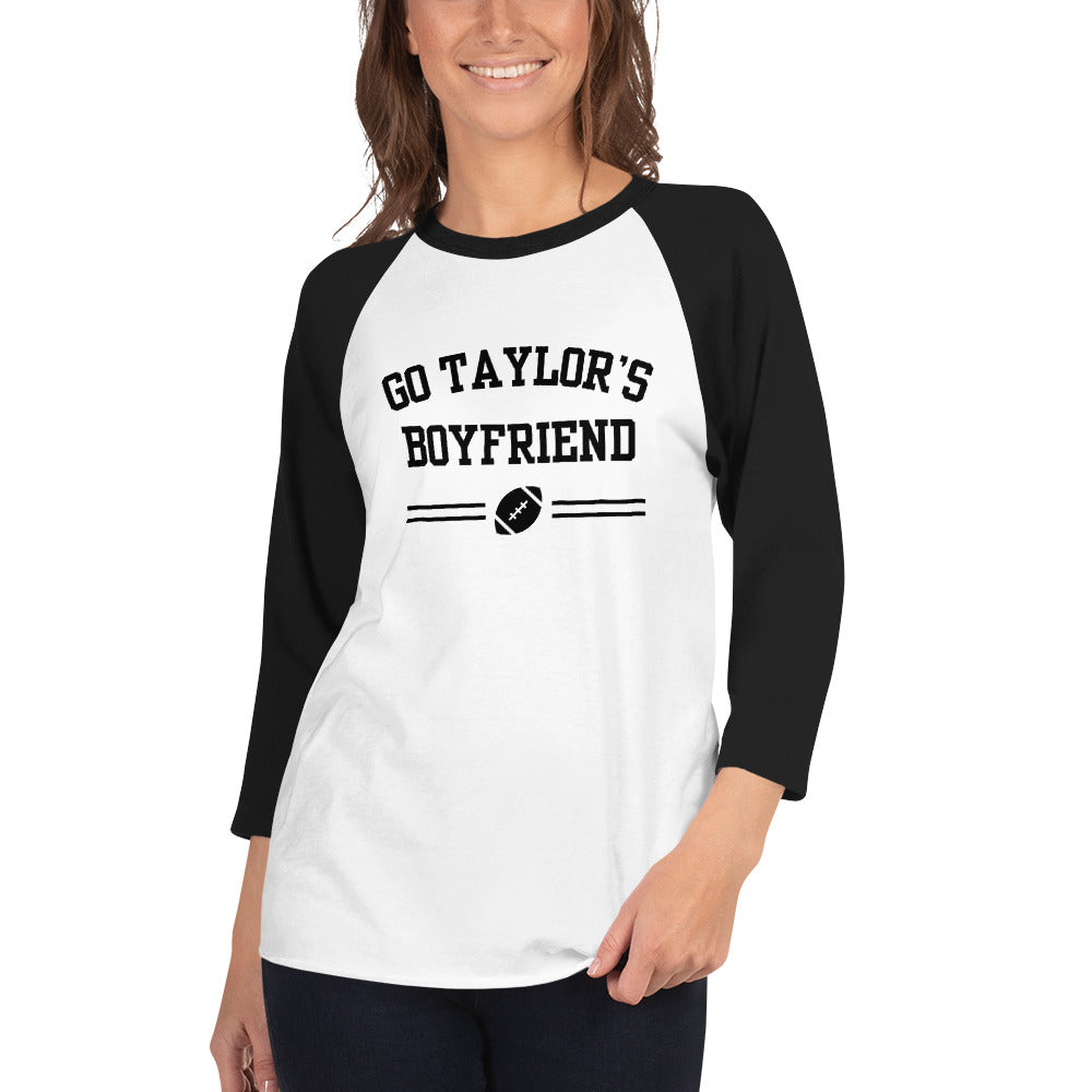 Taylor's Boyfriend 3/4 Sleeve Raglan Shirt