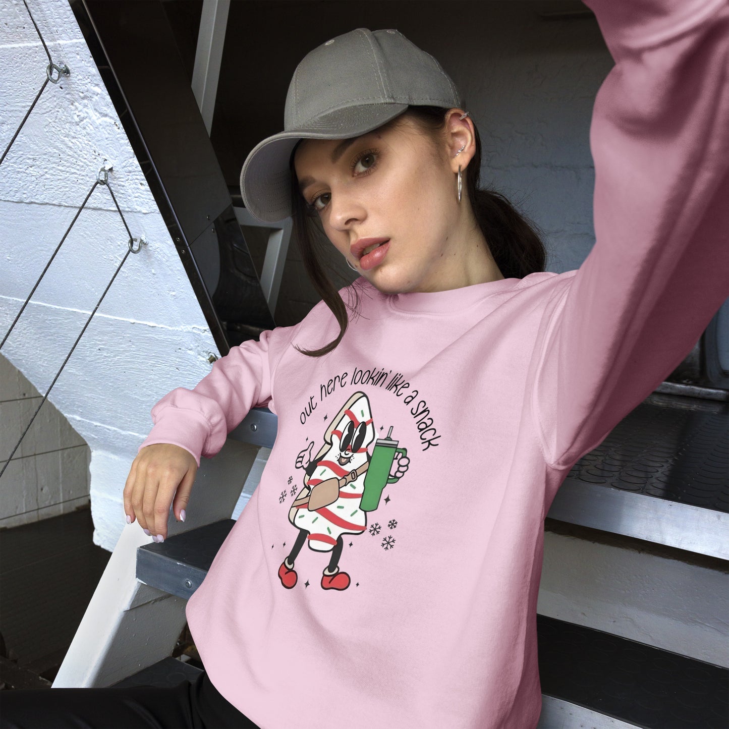 Lookin Like a Snack Unisex Sweatshirt