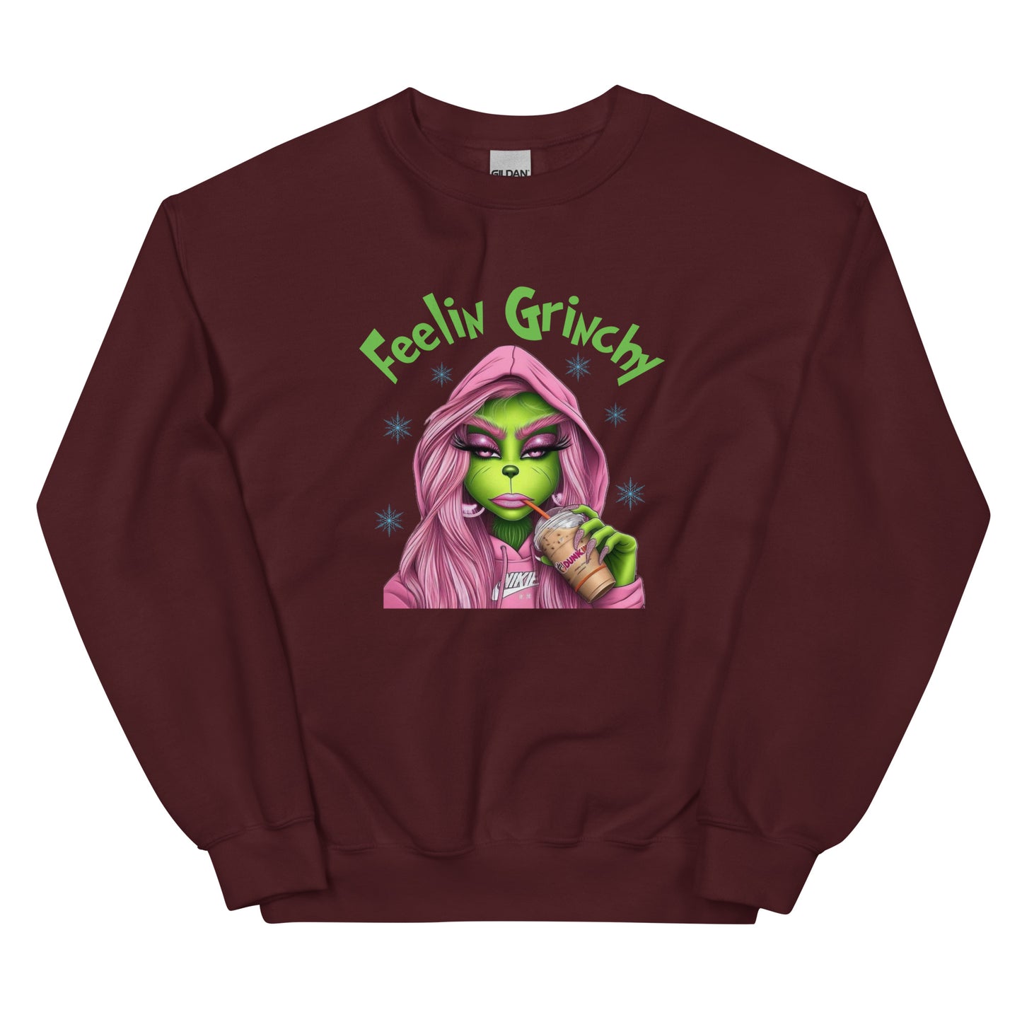 Feelin Grinchy Unisex Sweatshirt