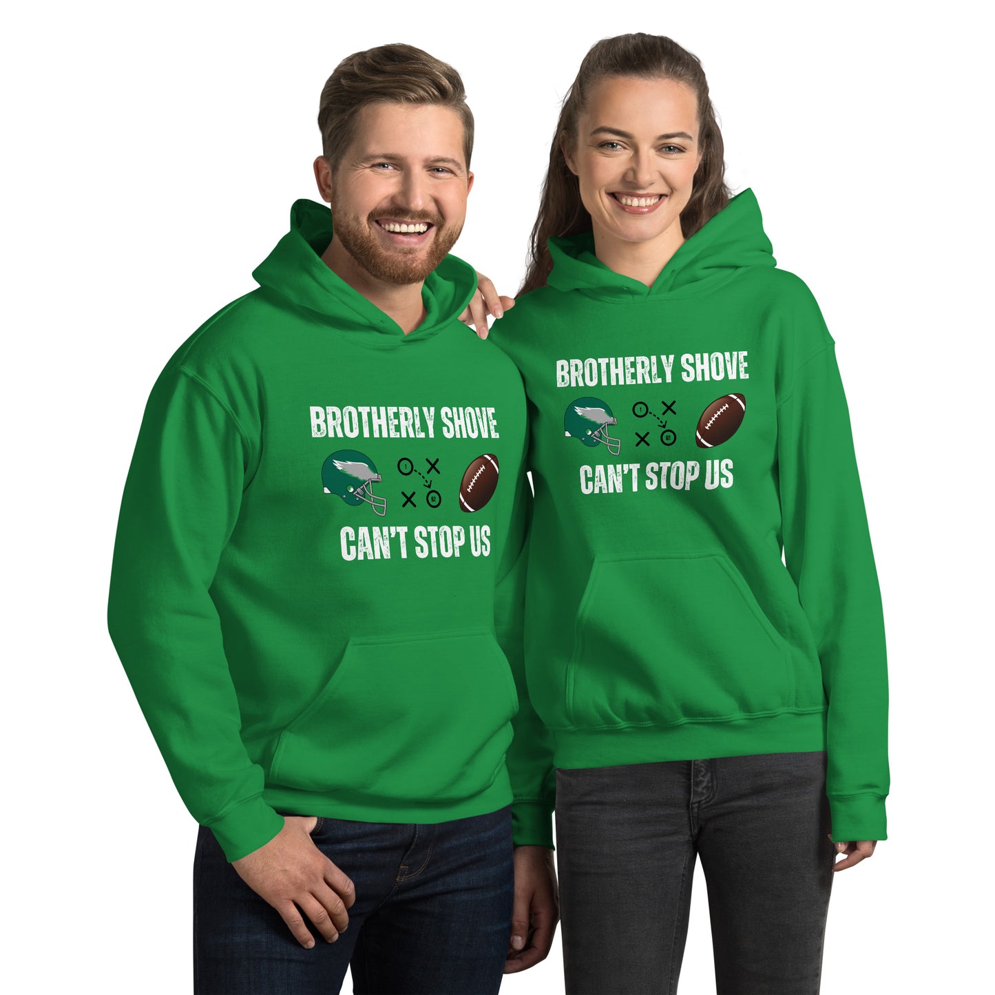 Brotherly Shove Unisex Hoodie