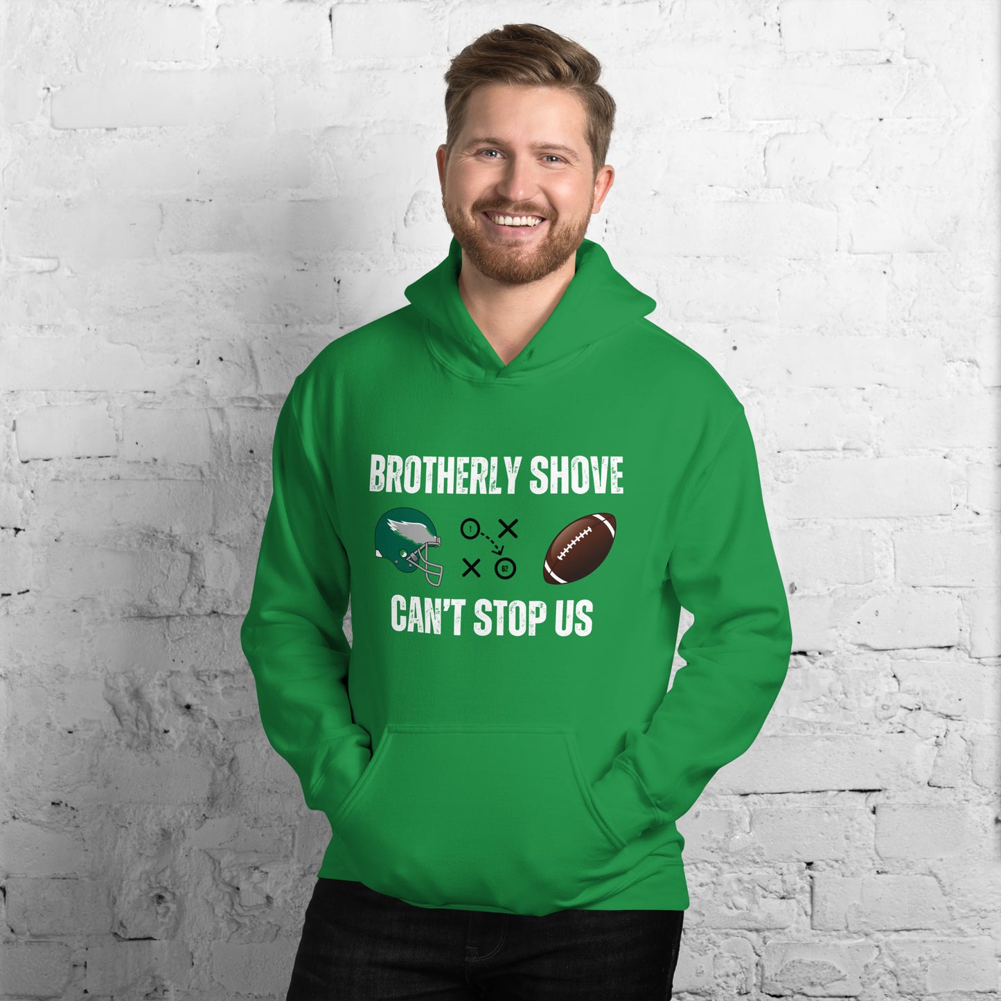 Brotherly Shove Unisex Hoodie