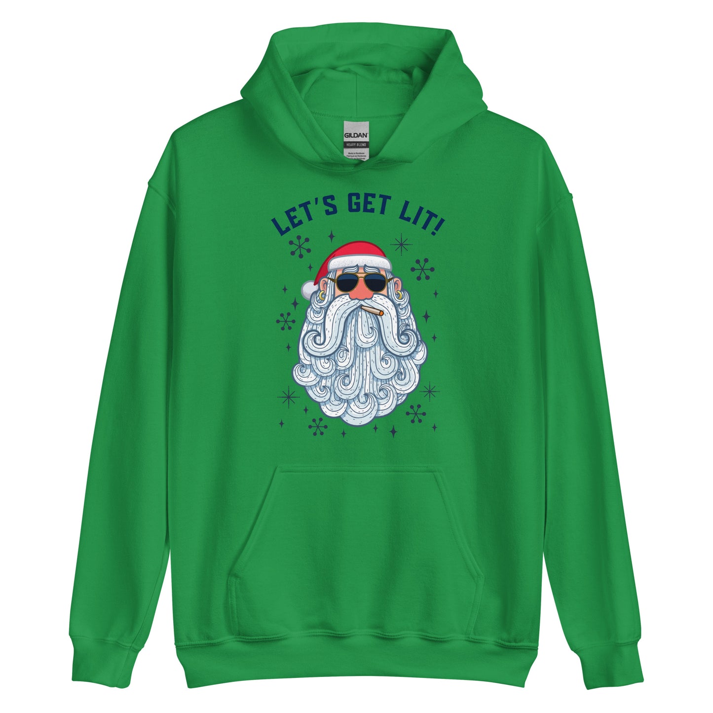 Get Lit Santa Unisex Hoodie