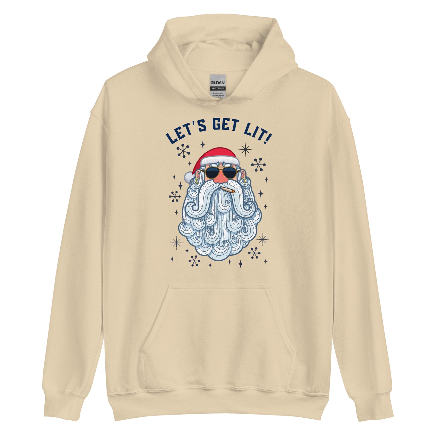 Get Lit Santa Unisex Hoodie