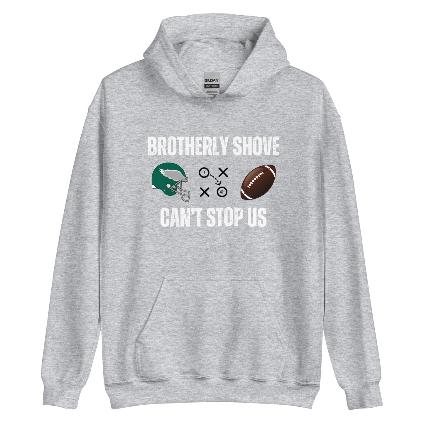 Brotherly Shove Unisex Hoodie