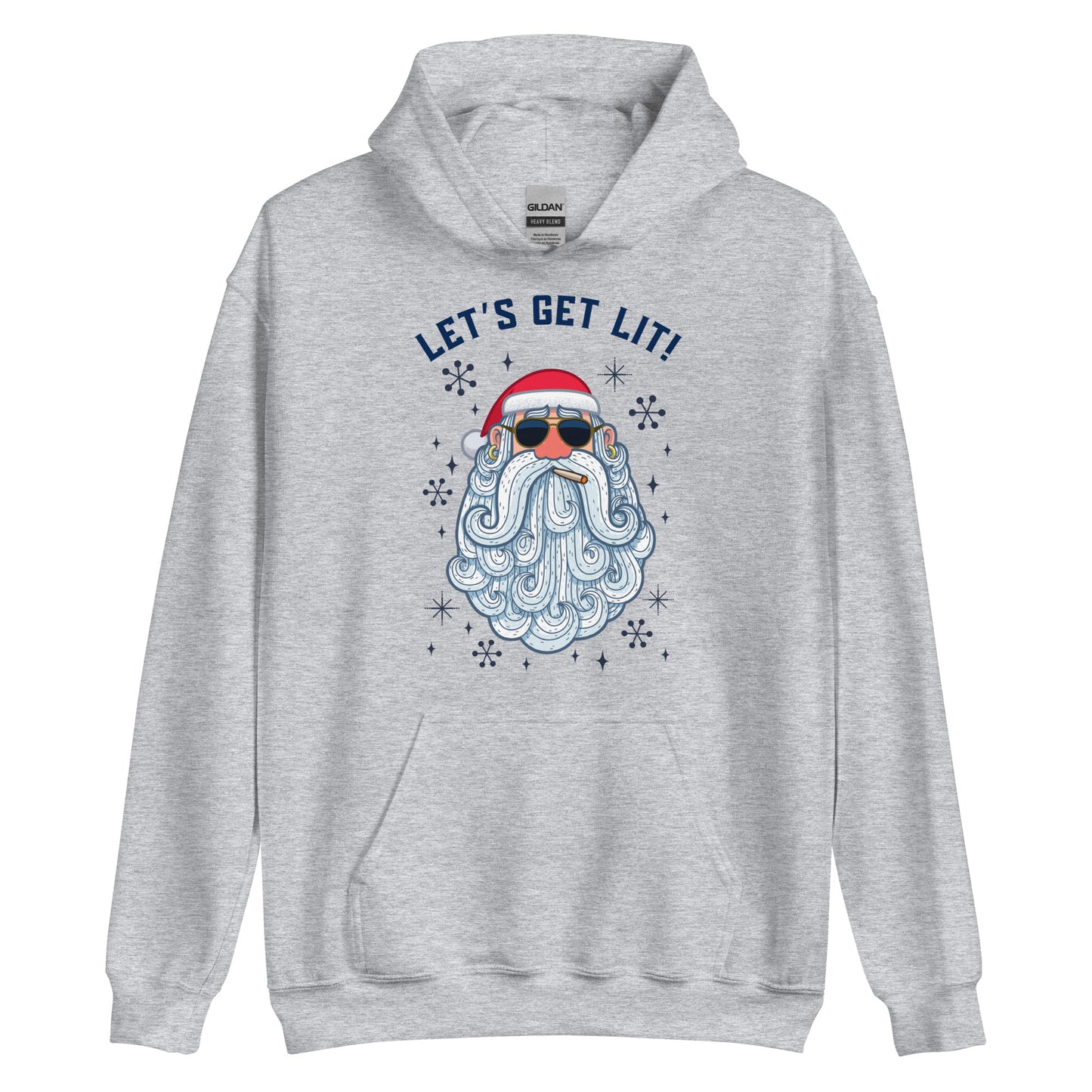 Get Lit Santa Unisex Hoodie