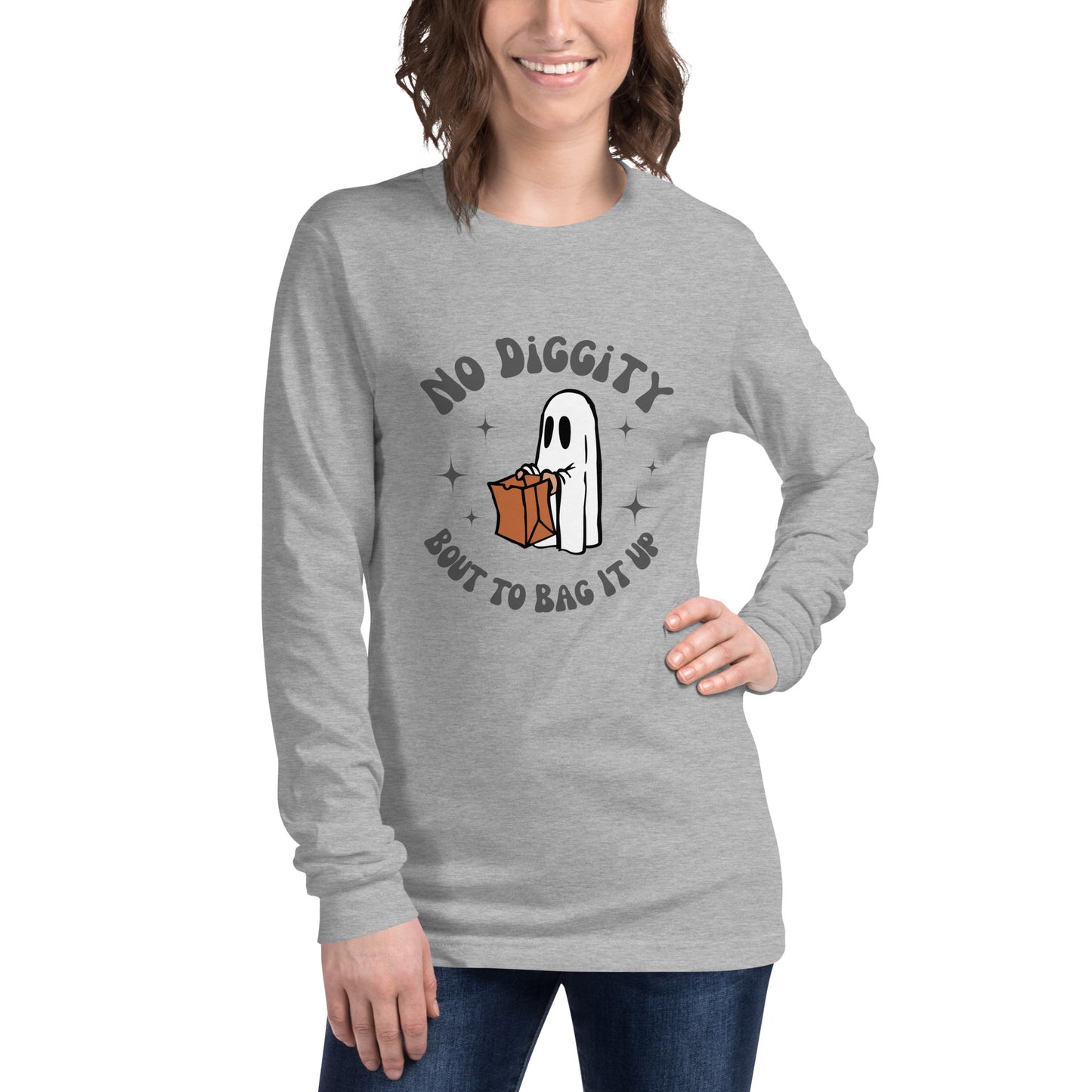 No Diggity Unisex Long Sleeve Tee