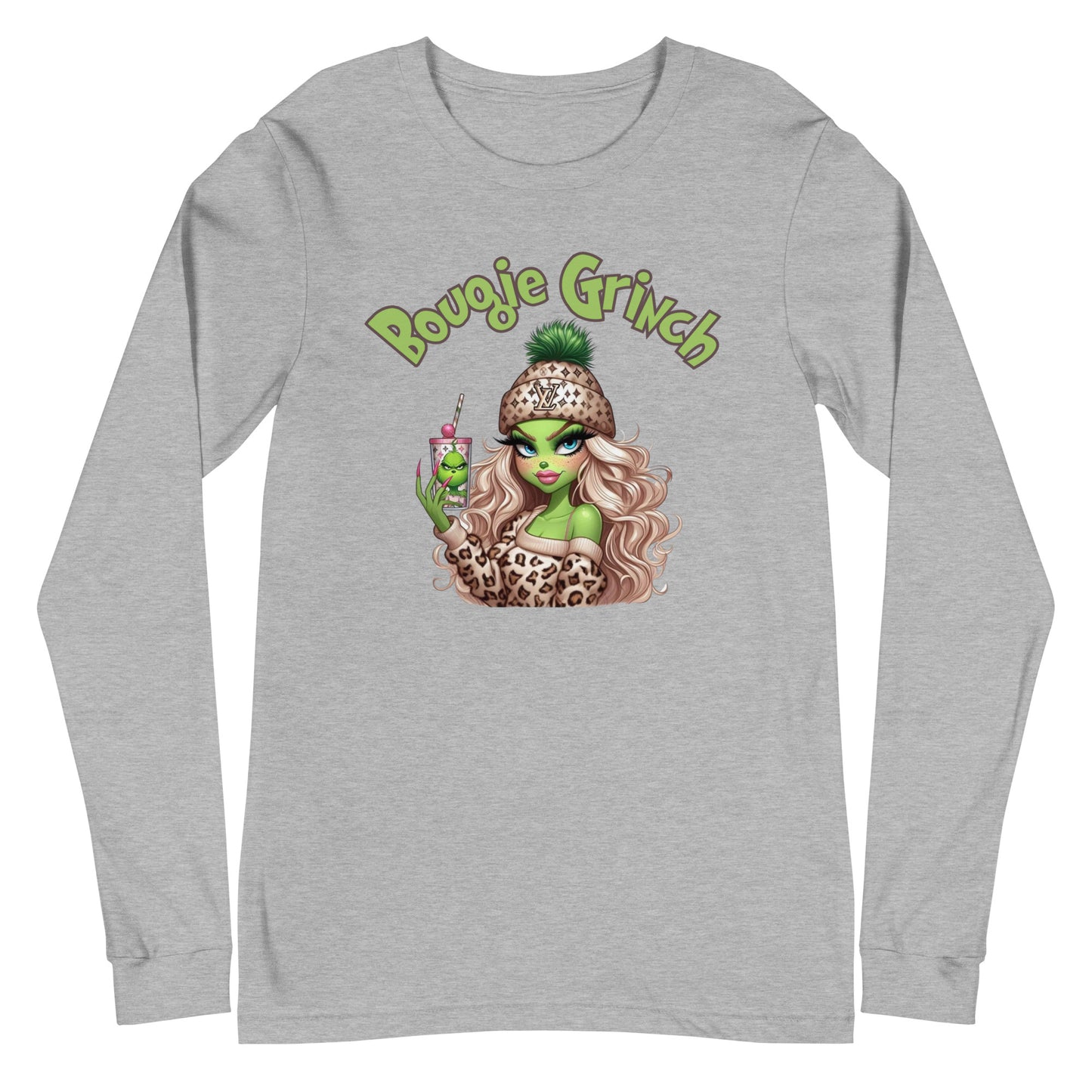 Bougie Grinch Unisex Long Sleeve Tee