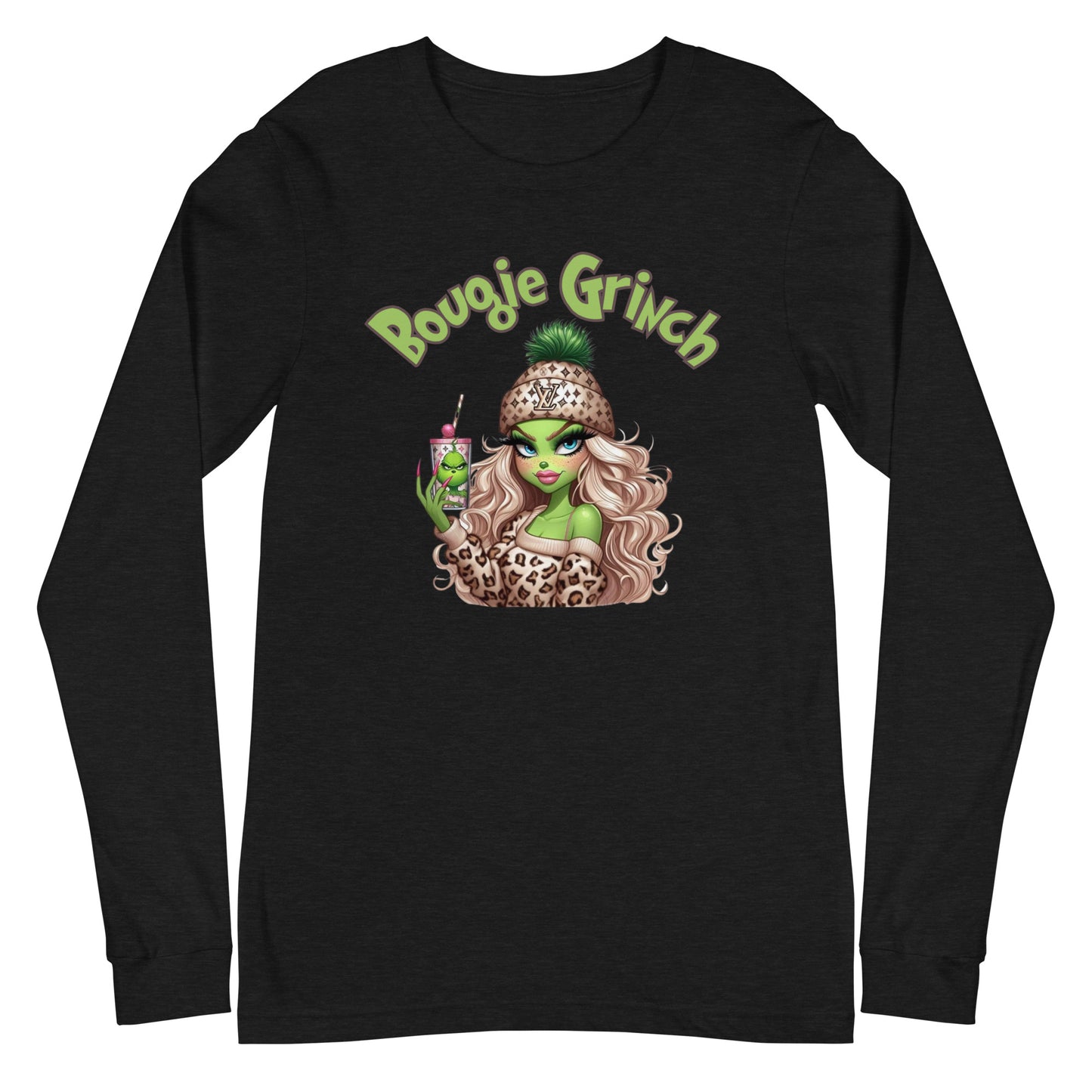 Bougie Grinch Unisex Long Sleeve Tee