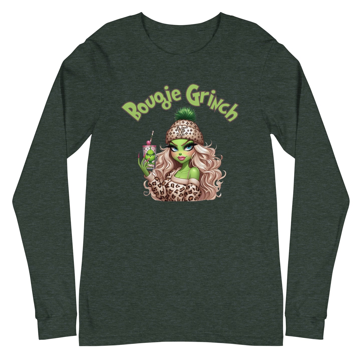 Bougie Grinch Unisex Long Sleeve Tee