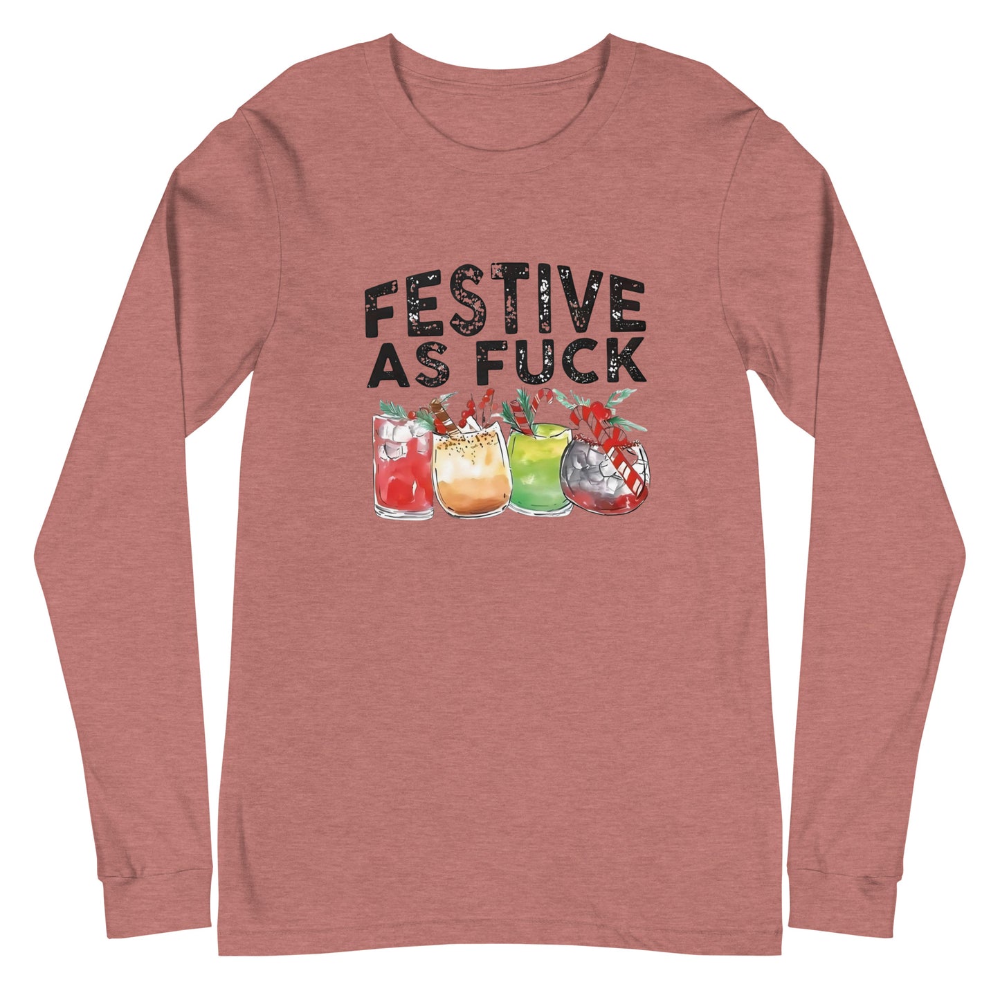 Festive Unisex Long Sleeve Tee