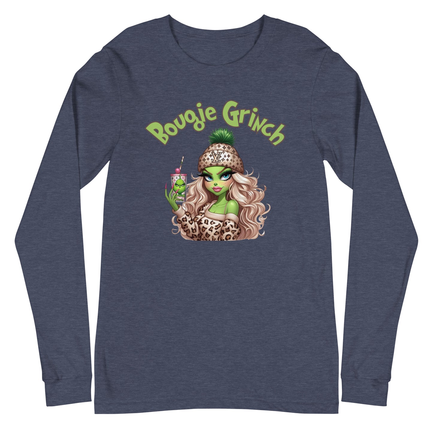 Bougie Grinch Unisex Long Sleeve Tee