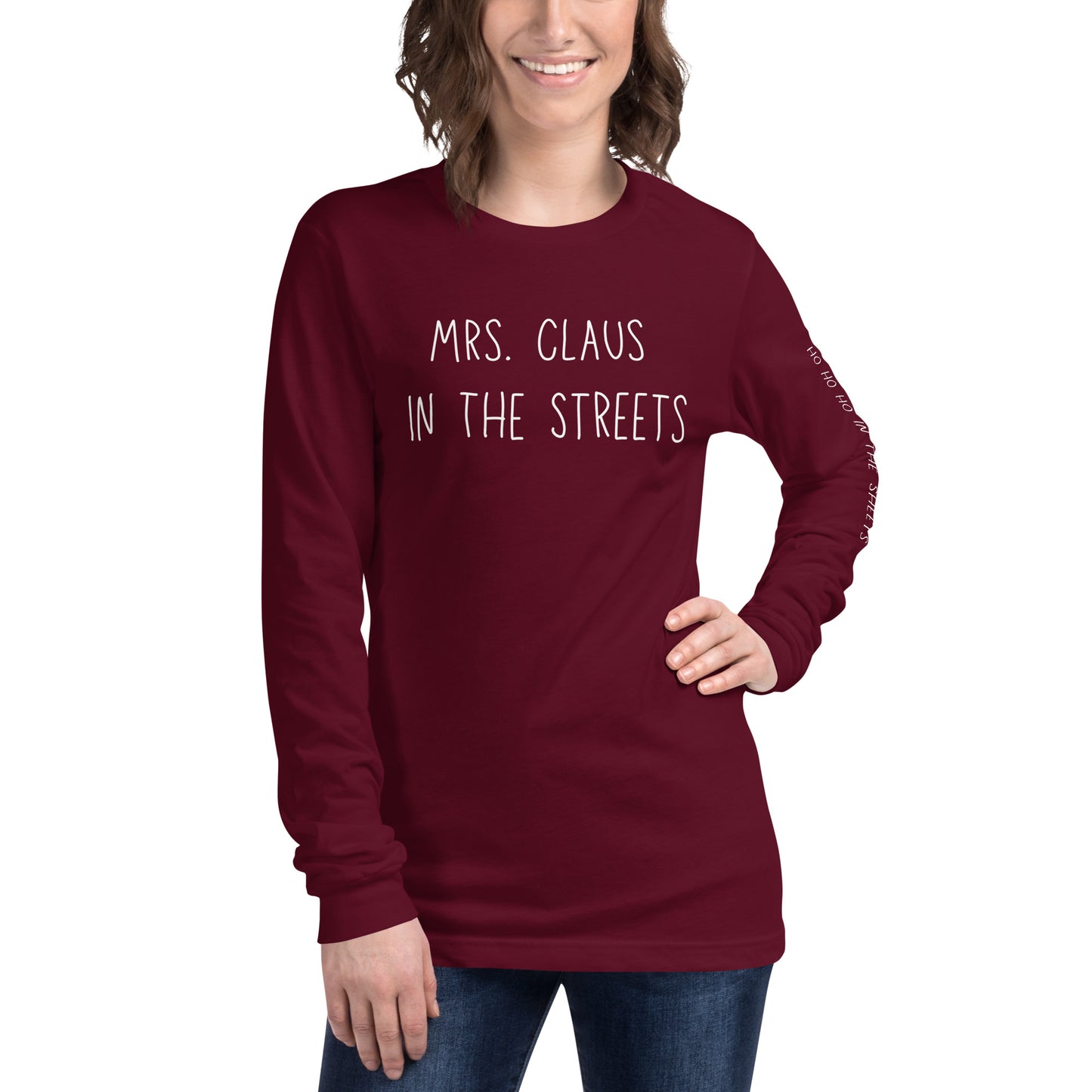 Mrs. Claus Unisex Long Sleeve Tee