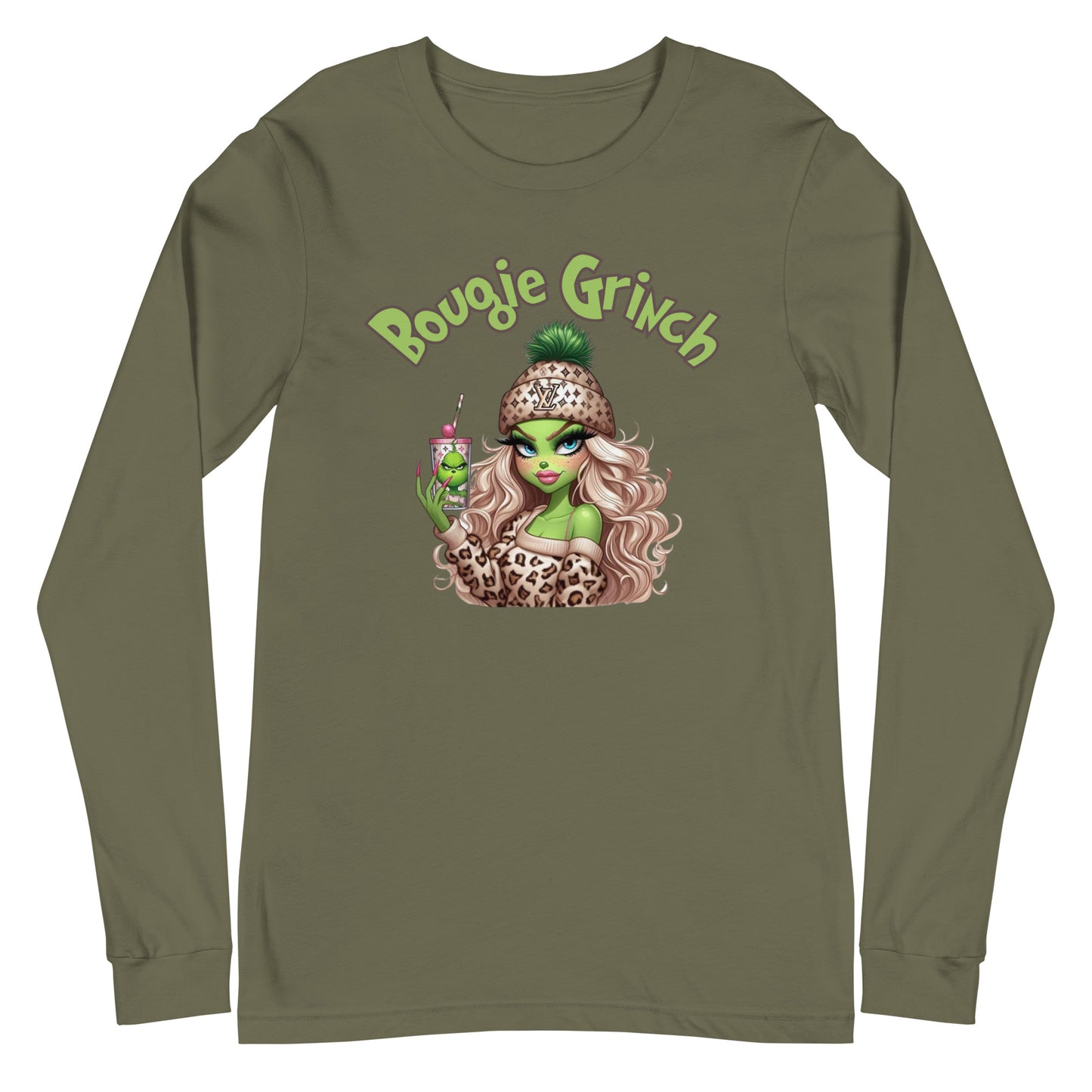 Bougie Grinch Unisex Long Sleeve Tee