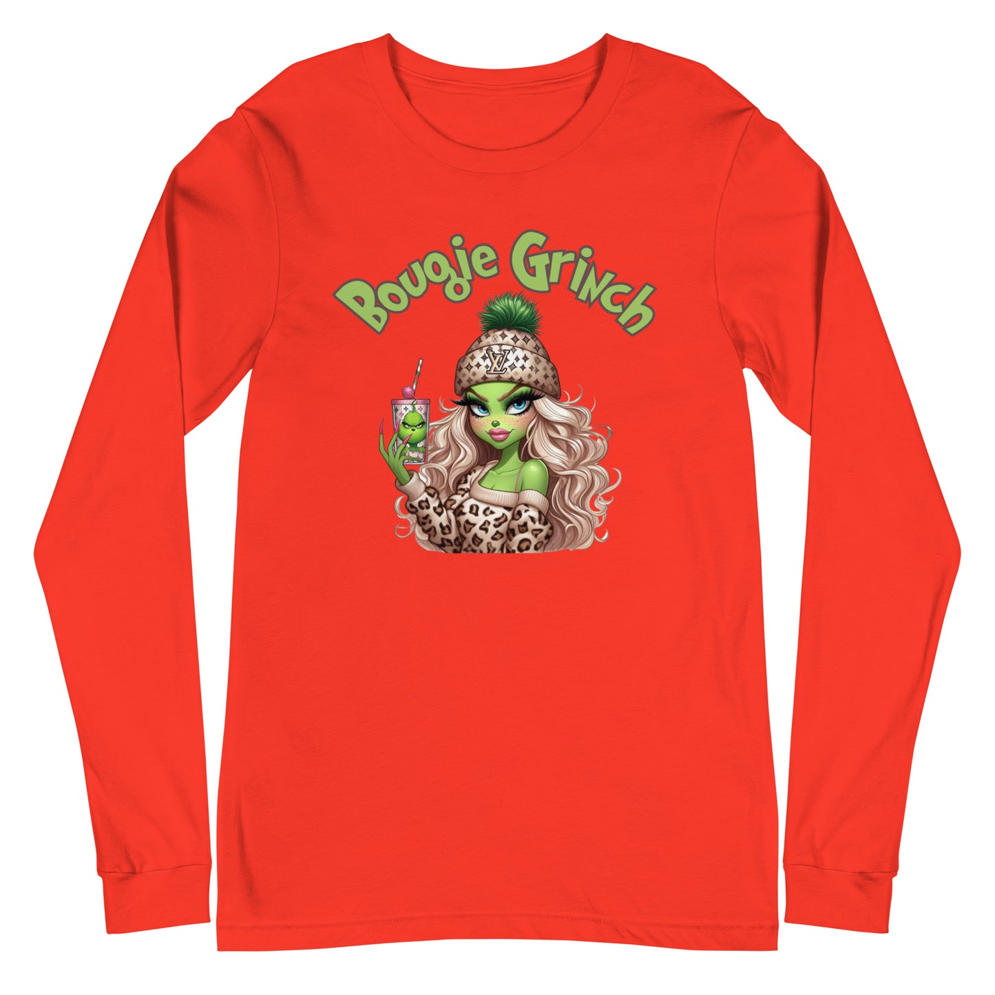 Bougie Grinch Unisex Long Sleeve Tee