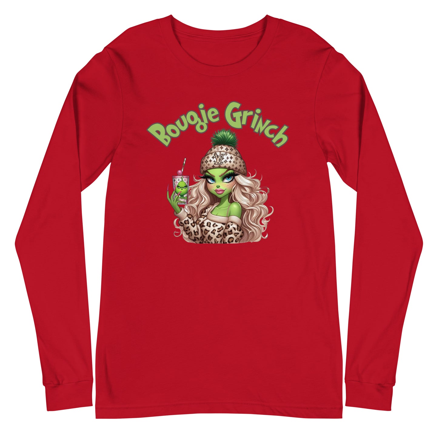 Bougie Grinch Unisex Long Sleeve Tee