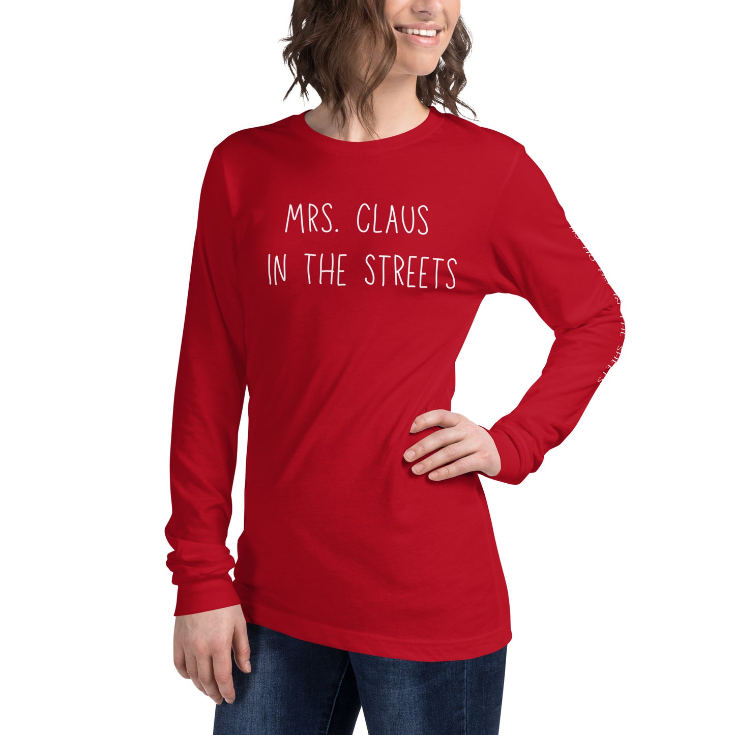 Mrs. Claus Unisex Long Sleeve Tee