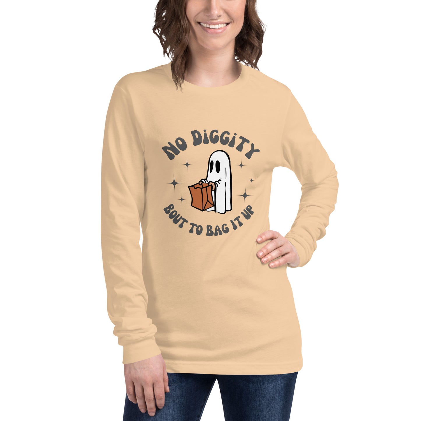 No Diggity Unisex Long Sleeve Tee