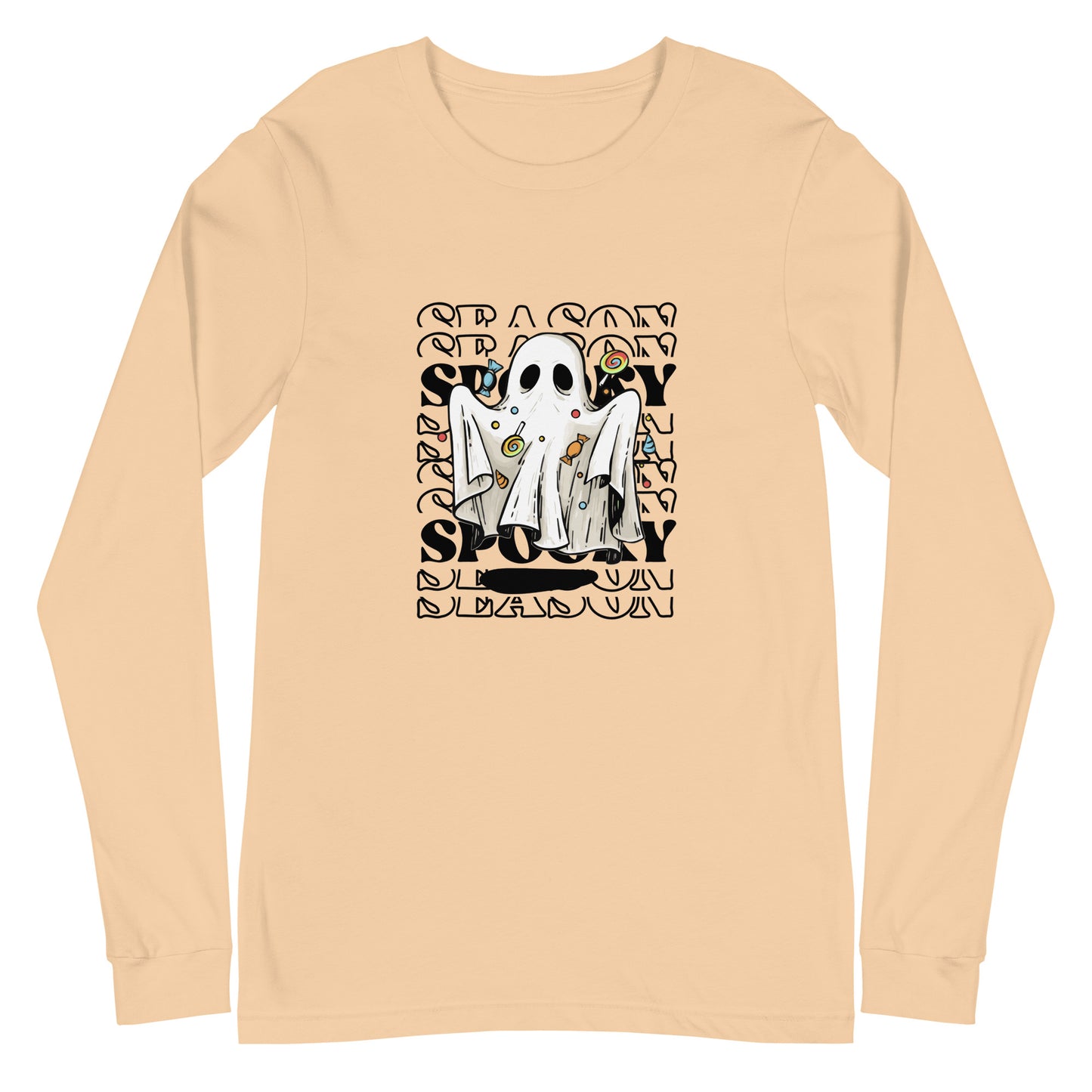 Spooky Season Black Unisex Long Sleeve Tee