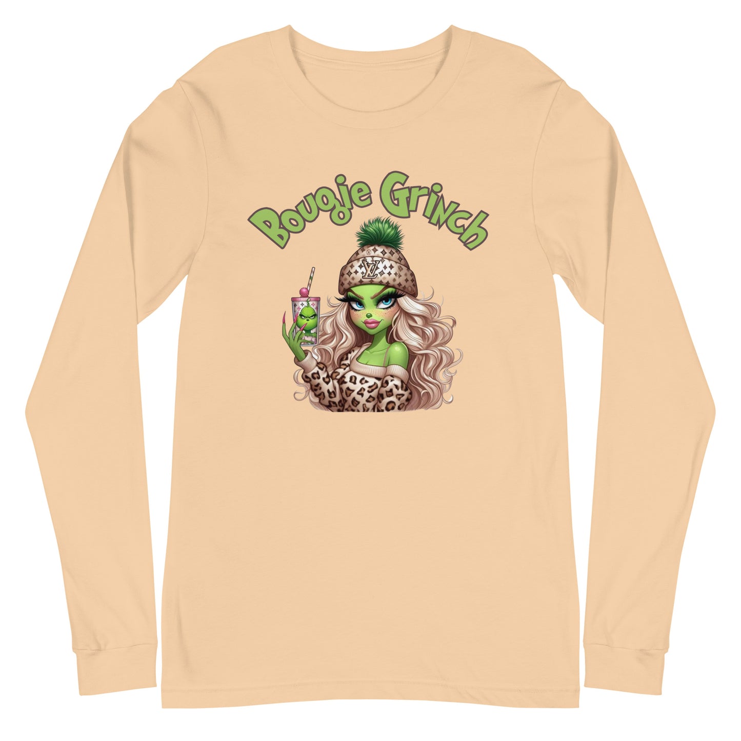 Bougie Grinch Unisex Long Sleeve Tee