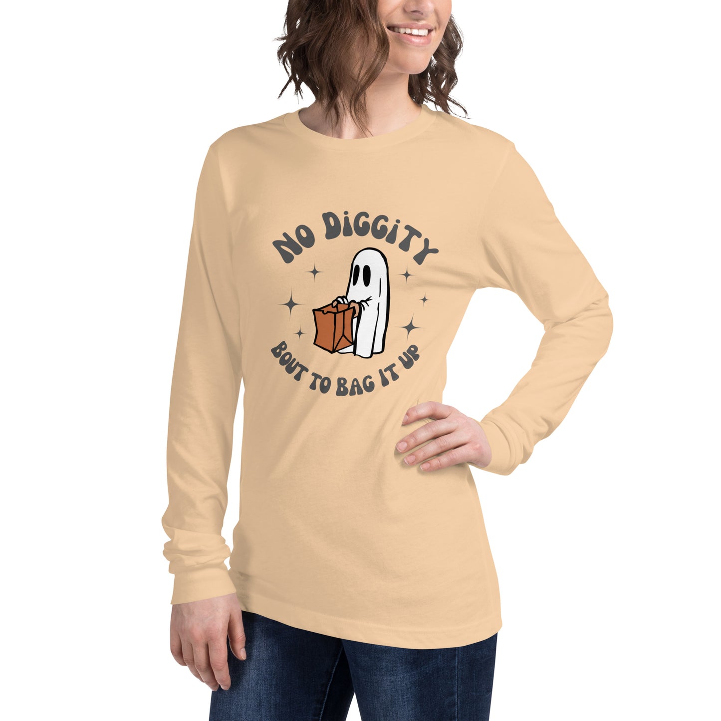 No Diggity Unisex Long Sleeve Tee