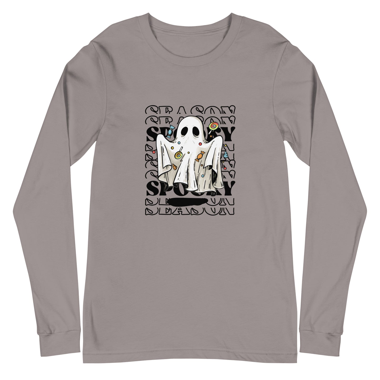 Spooky Season Black Unisex Long Sleeve Tee