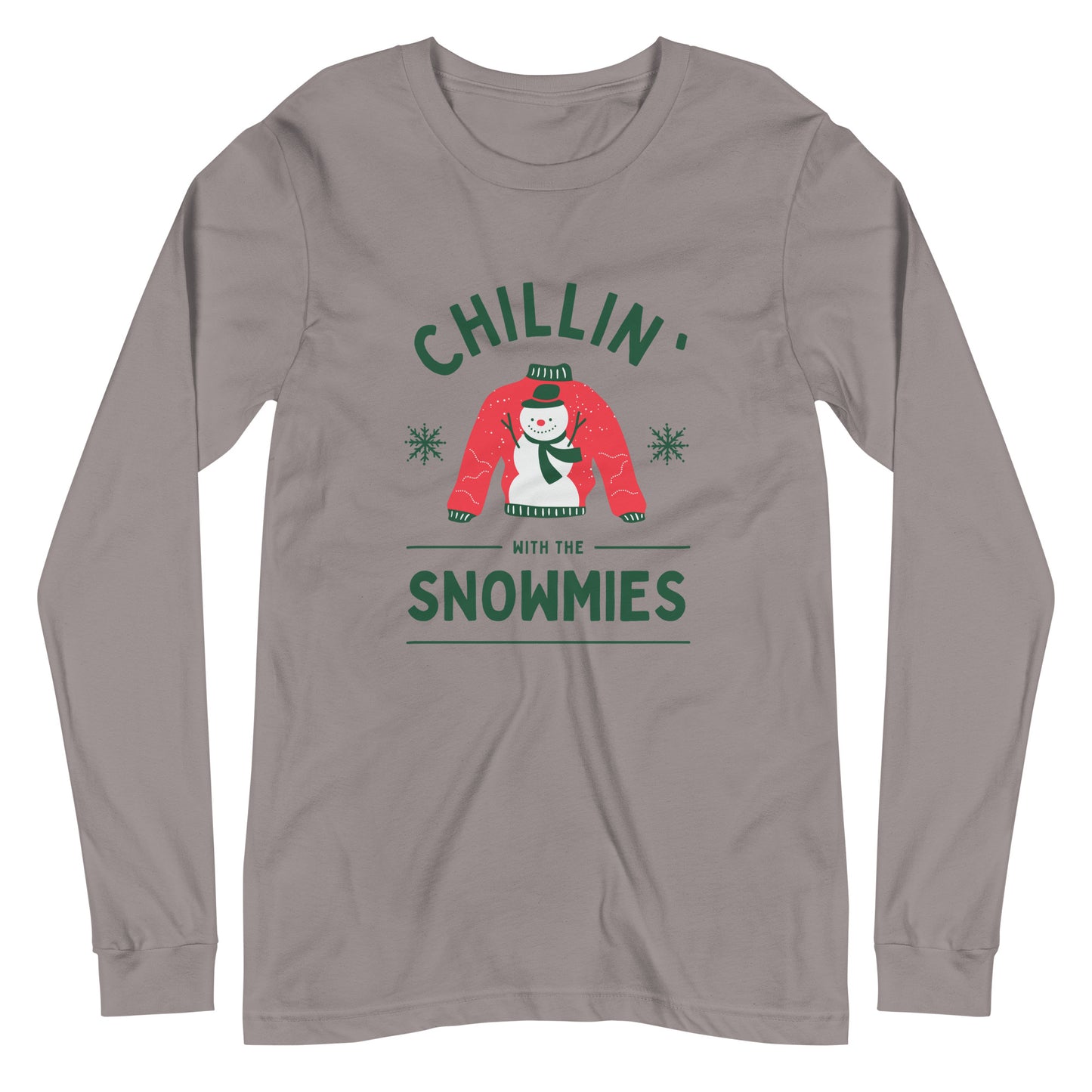 Chillin With the Snowmies Unisex Long Sleeve Tee