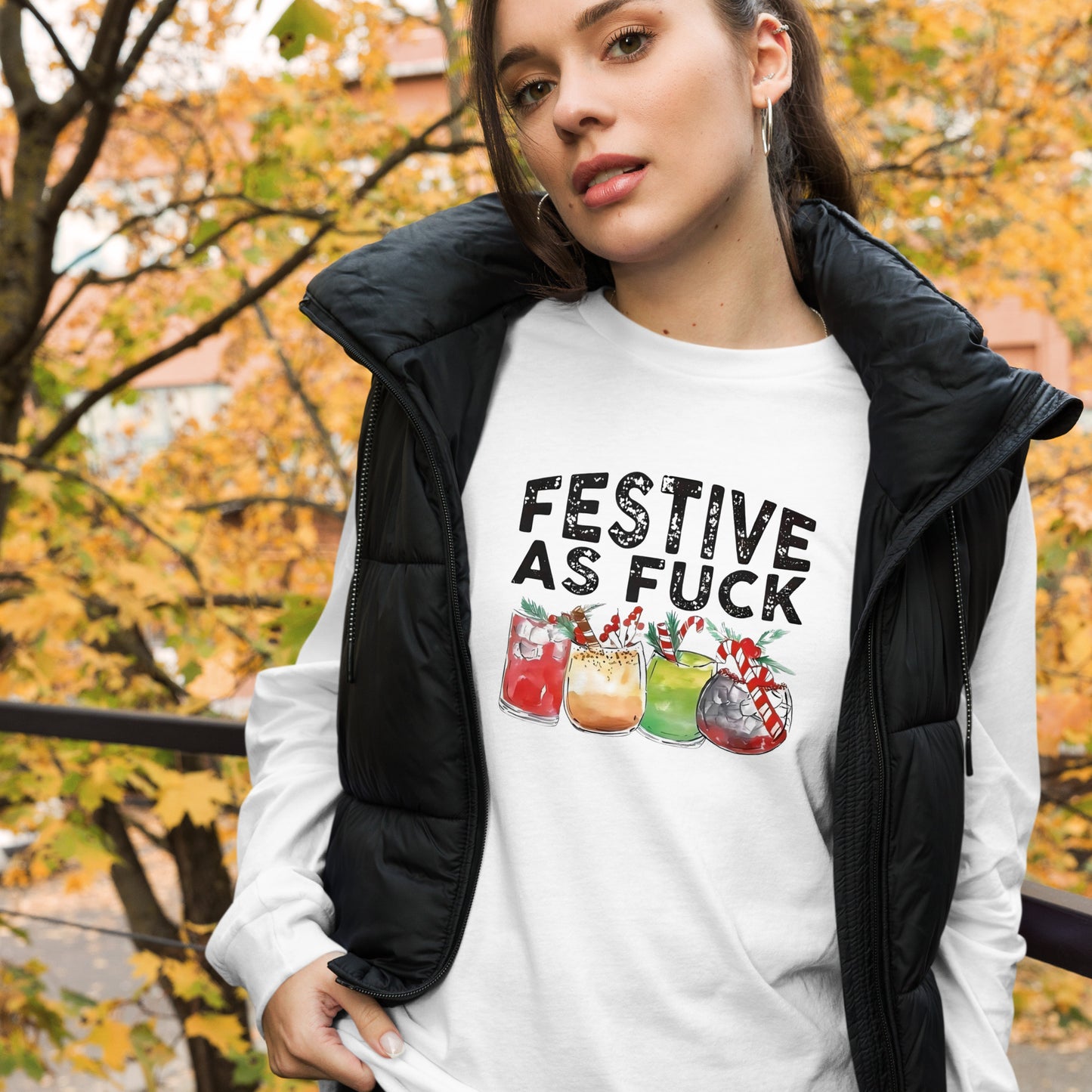 Festive Unisex Long Sleeve Tee