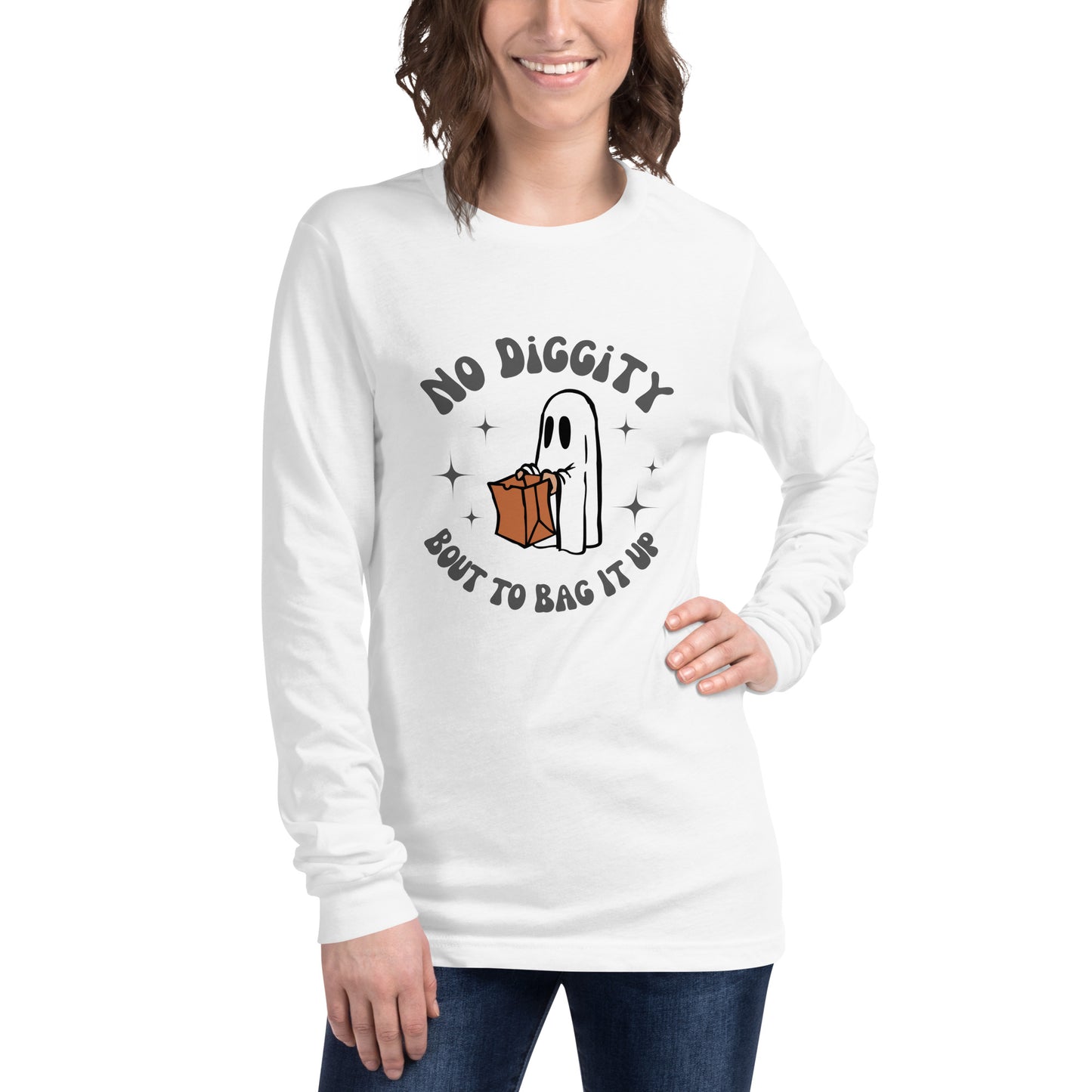 No Diggity Unisex Long Sleeve Tee