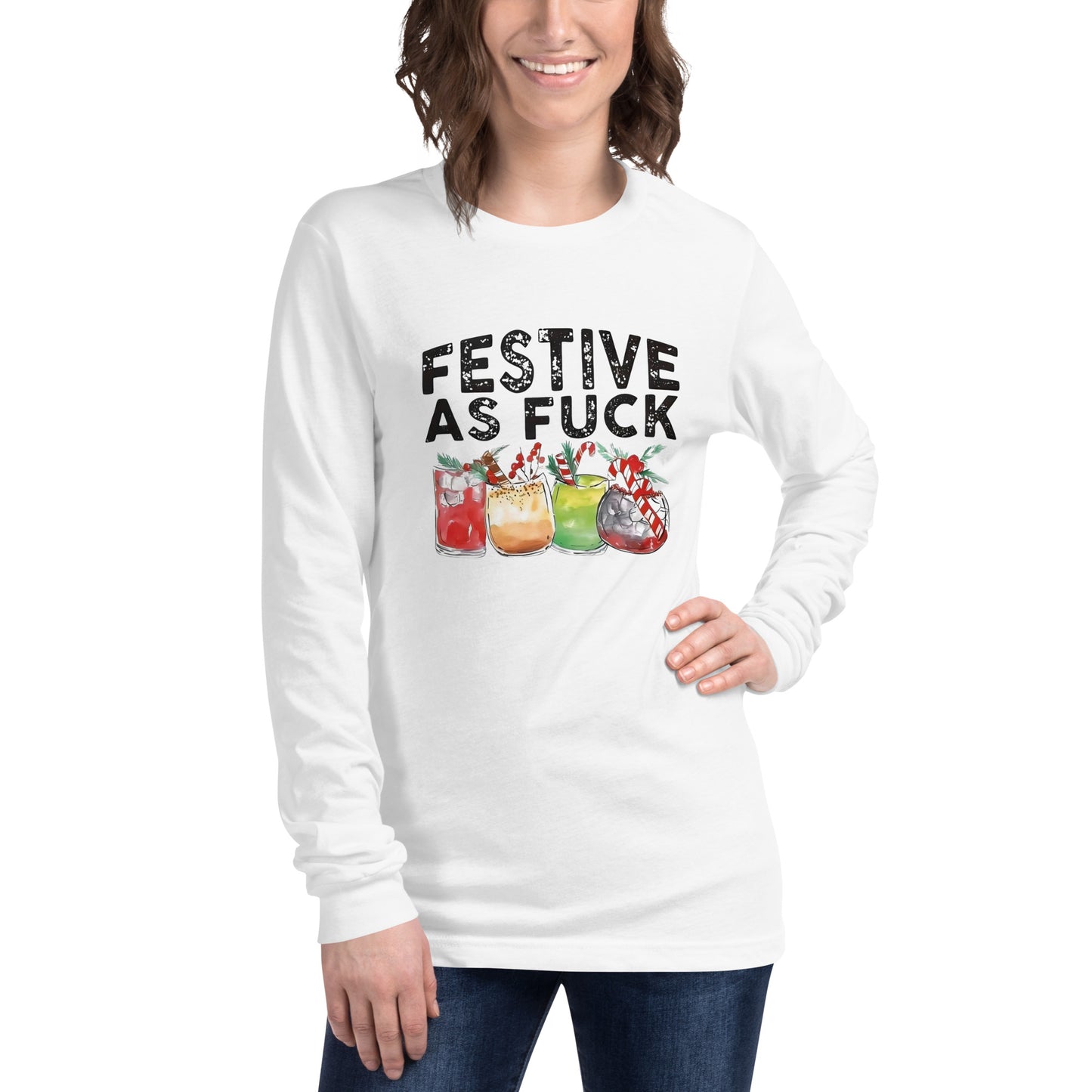 Festive Unisex Long Sleeve Tee