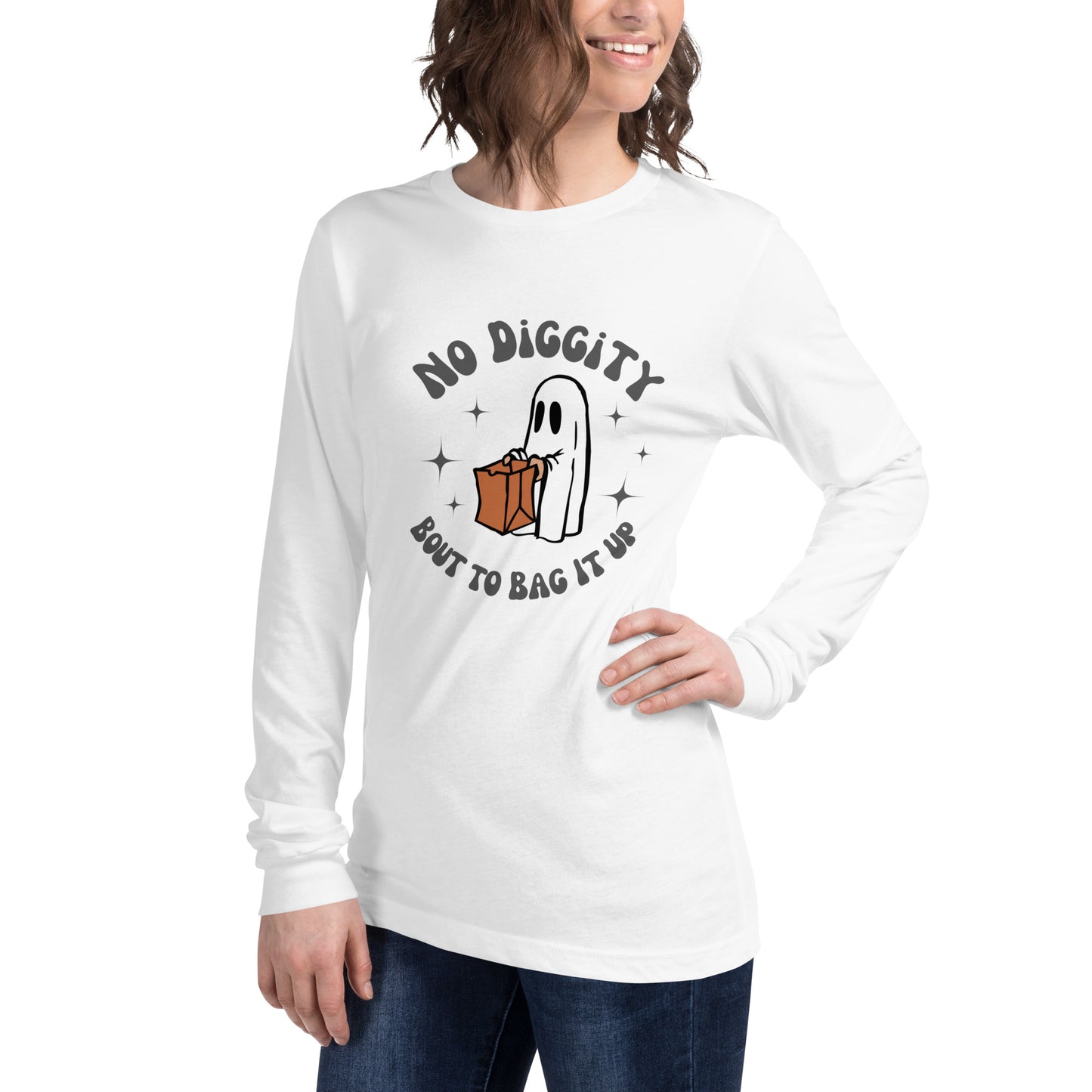 No Diggity Unisex Long Sleeve Tee