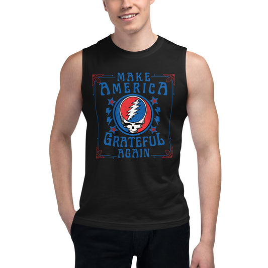 Make America GrateFul Again Muscle Shirt