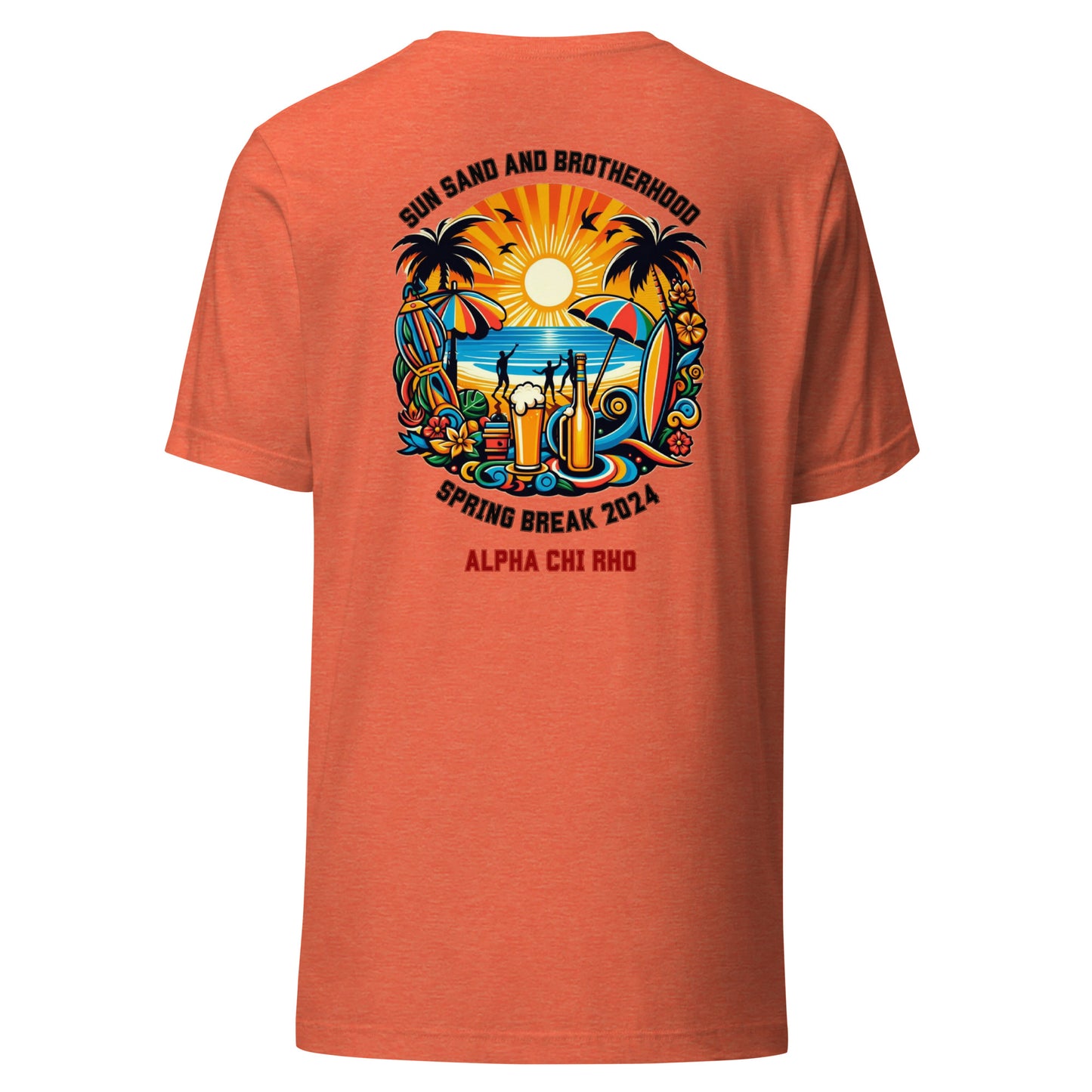 Alpha Chi Rho Spring Break 2024 Unisex T-shirt