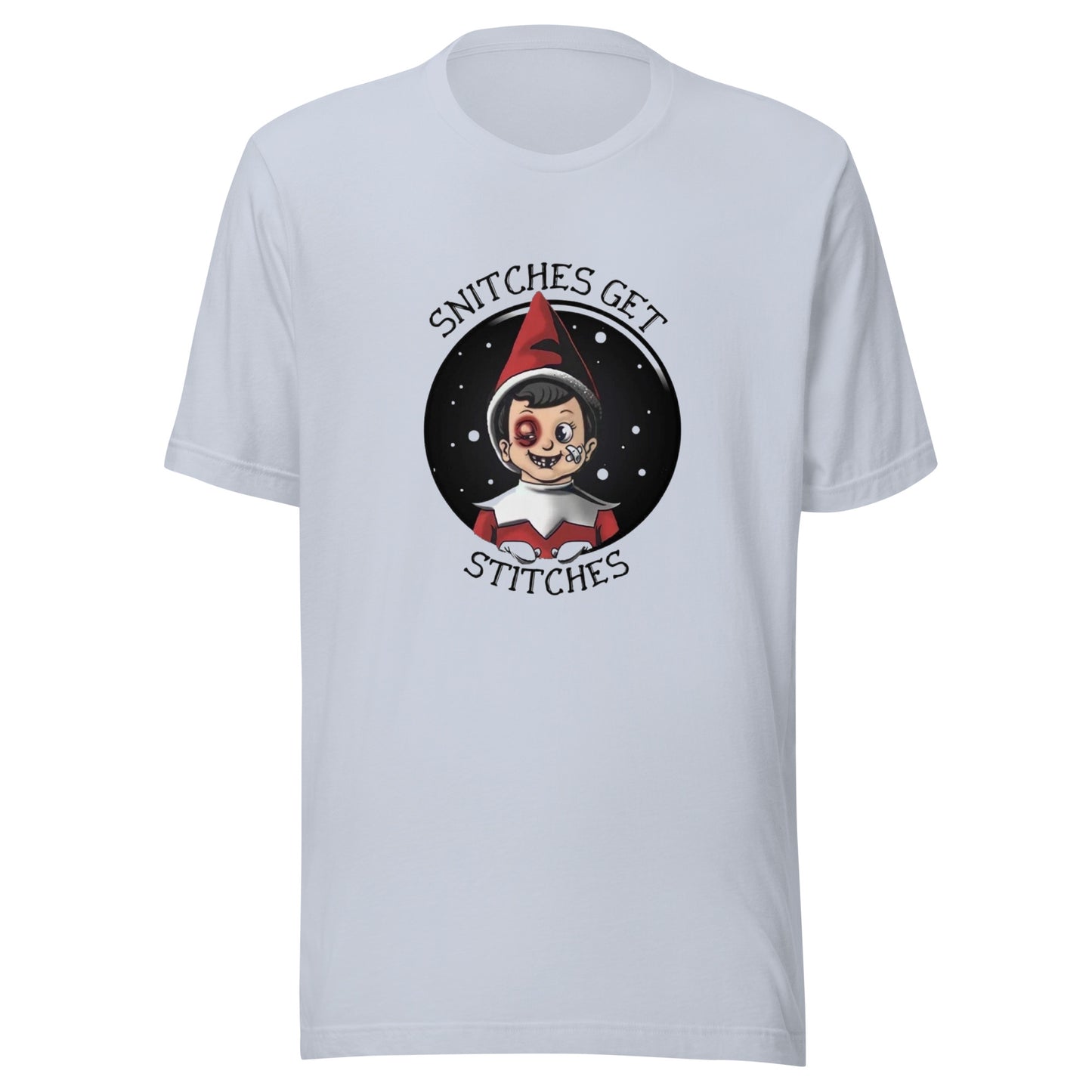 Snitches Get Stitches Elf Unisex T-shirt