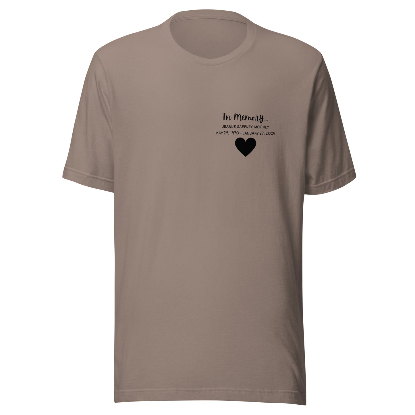 In Memory Sister Unisex T-shirt