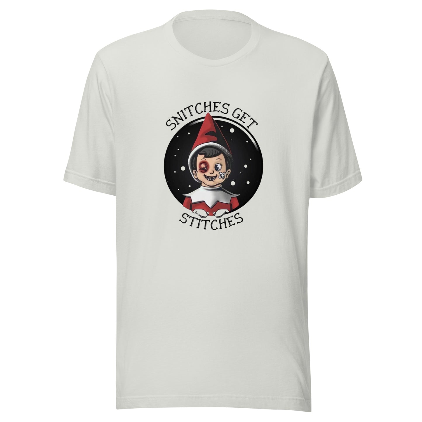 Snitches Get Stitches Elf Unisex T-shirt