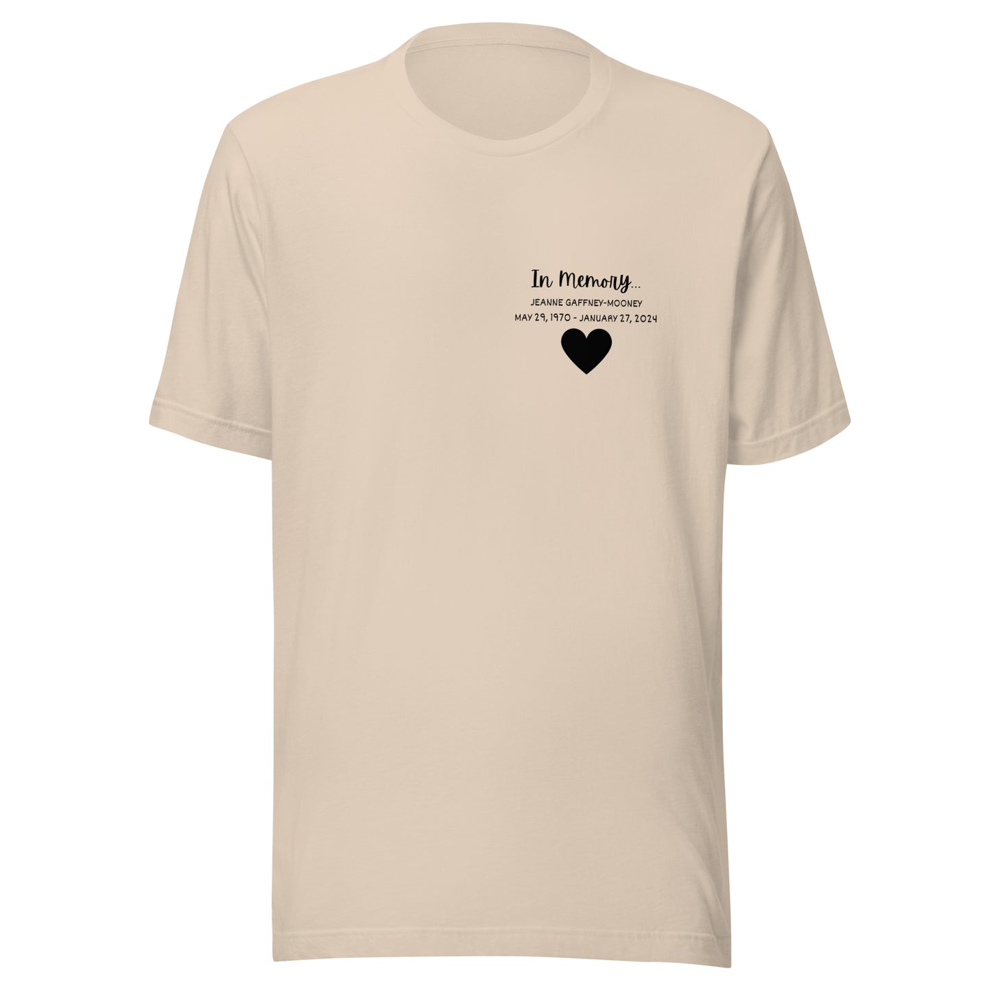 In Memory Sister Unisex T-shirt