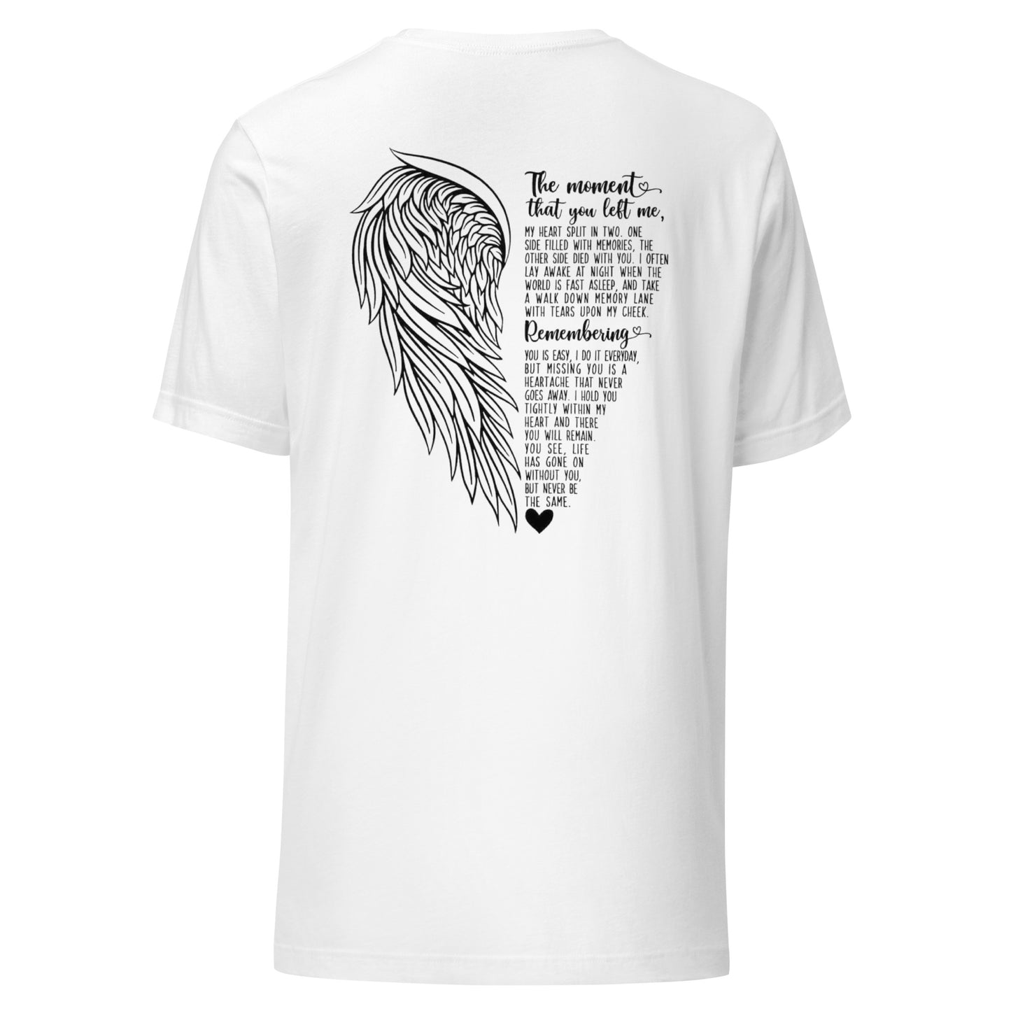 In Memory Sister Unisex T-shirt