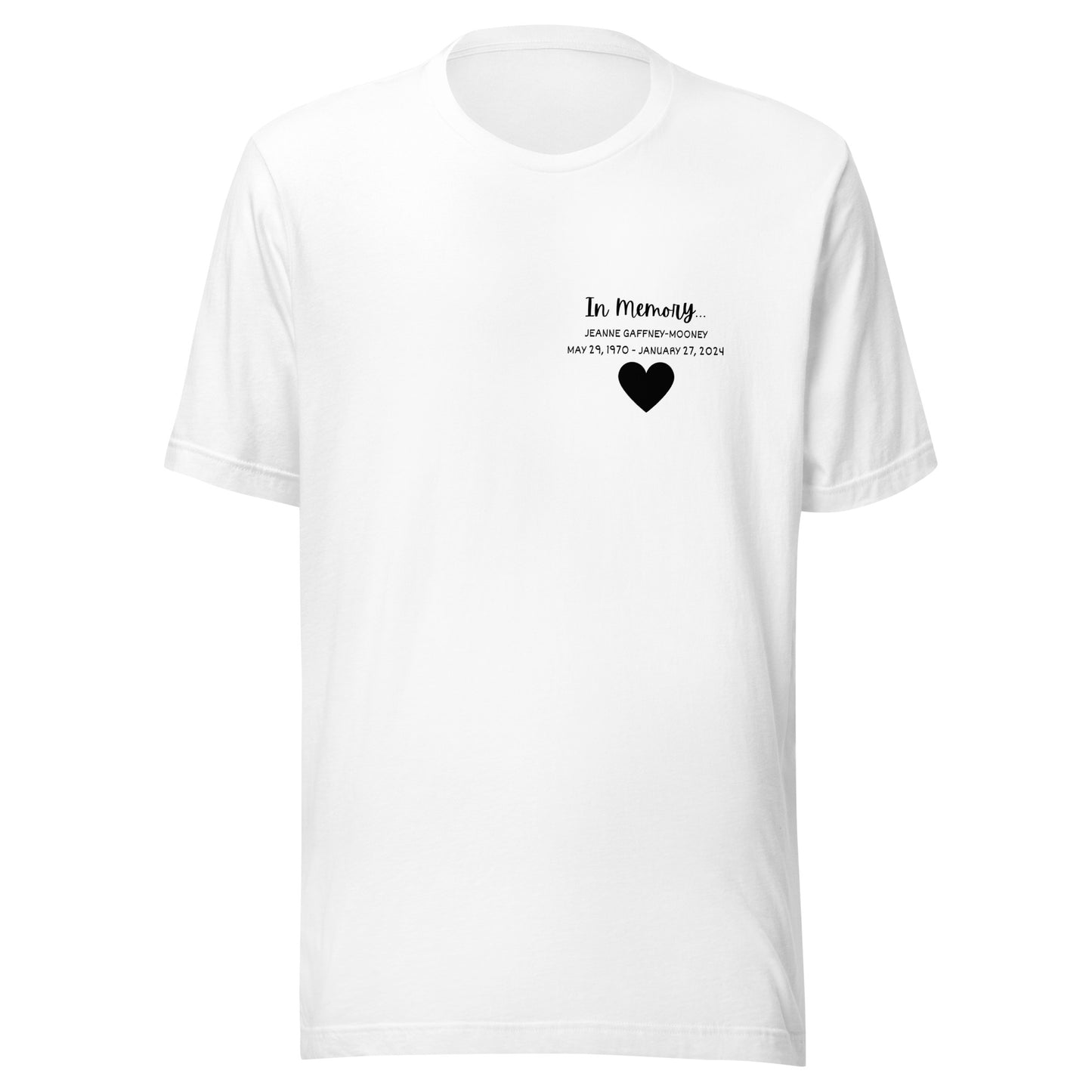 In Memory Sister Unisex T-shirt