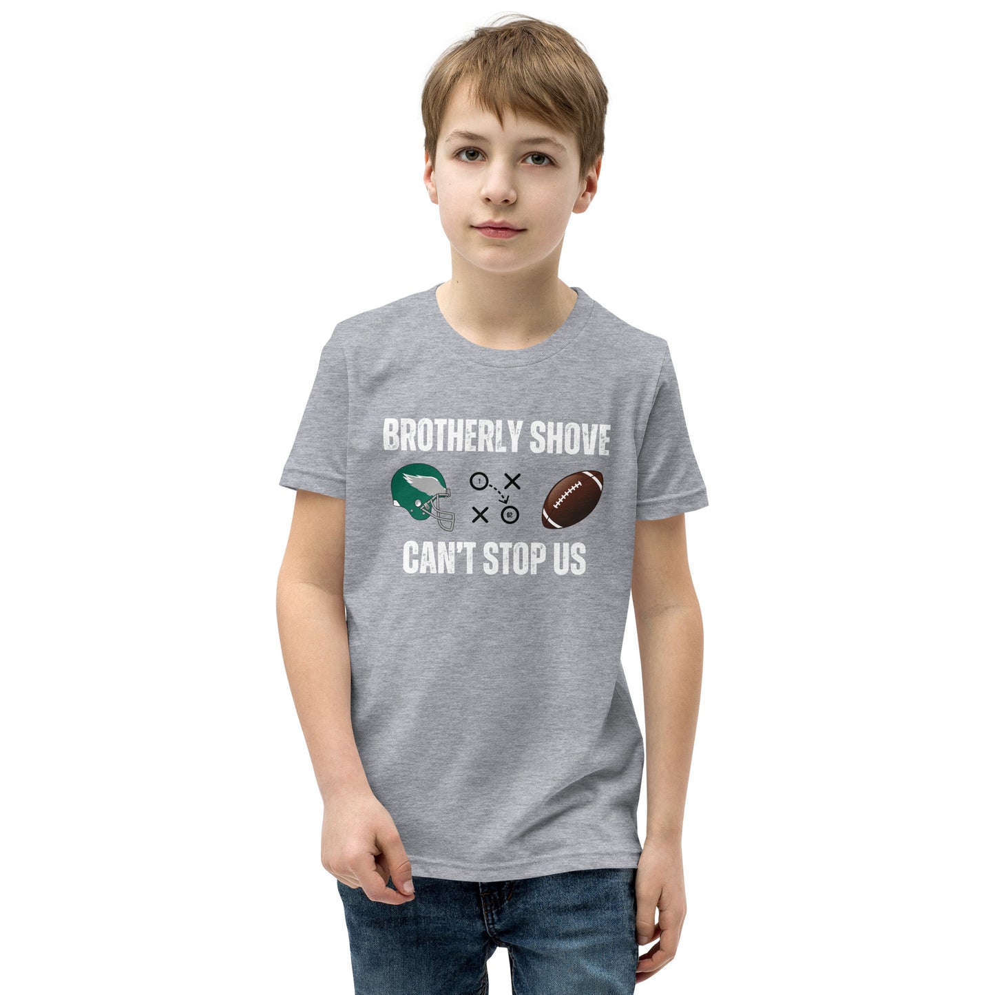 Brotherly Shove Youth Short Sleeve T-Shirt