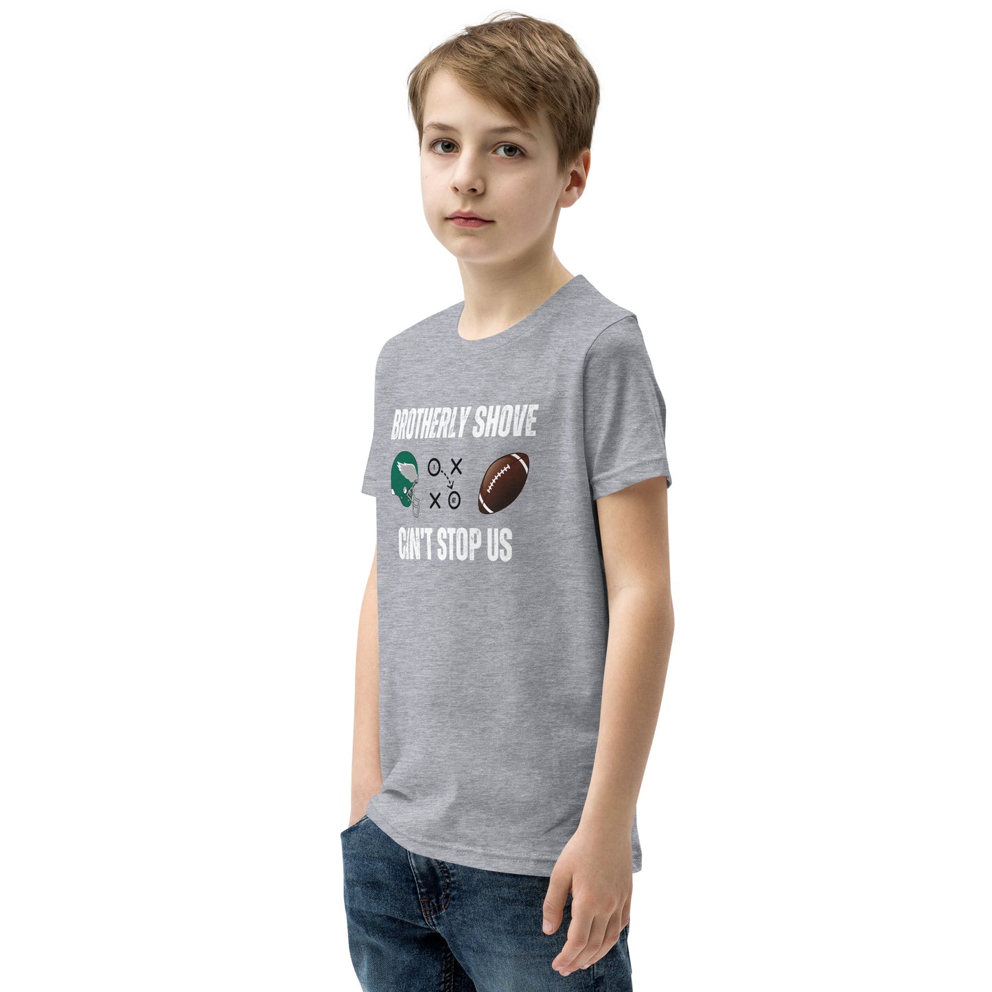 Brotherly Shove Youth Short Sleeve T-Shirt