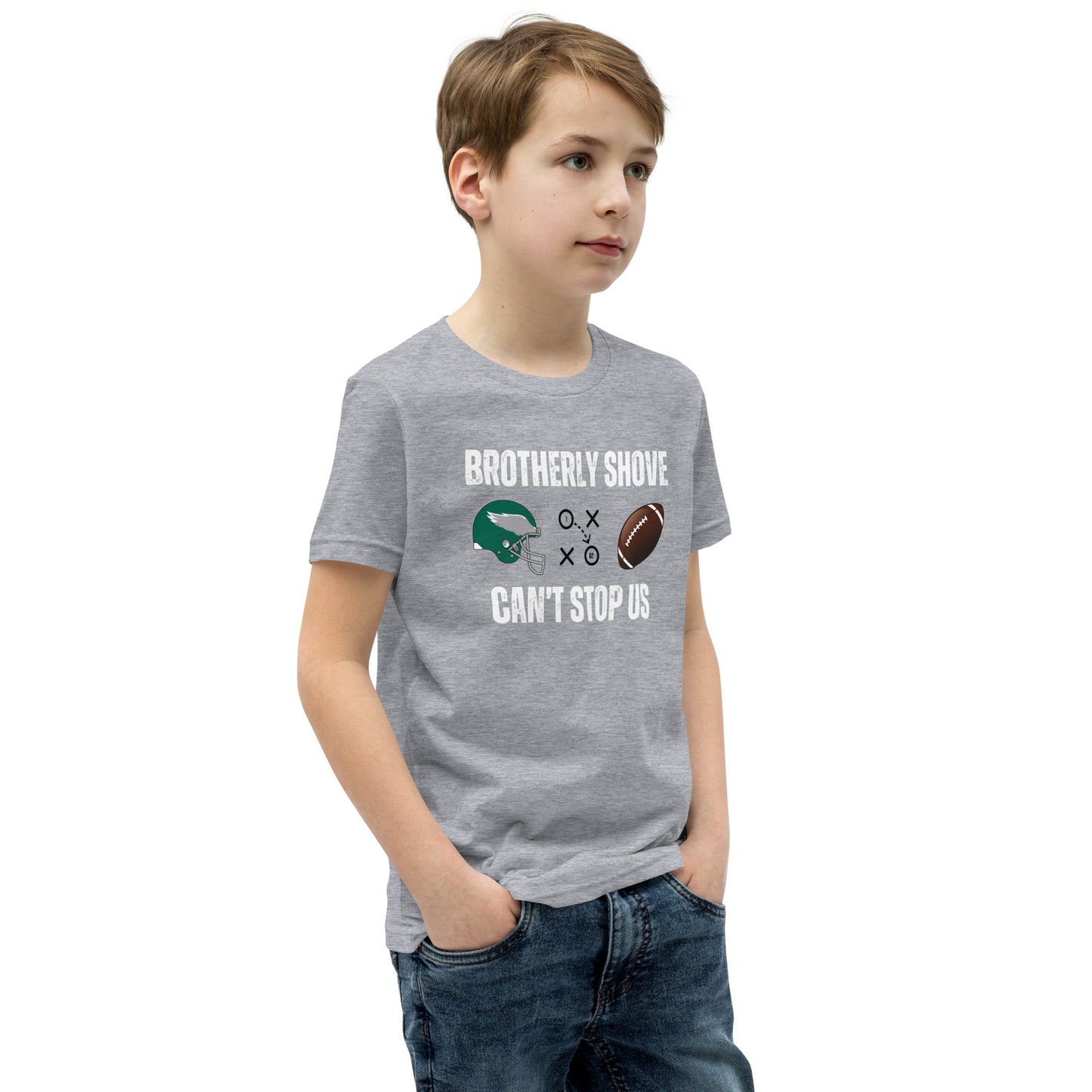 Brotherly Shove Youth Short Sleeve T-Shirt