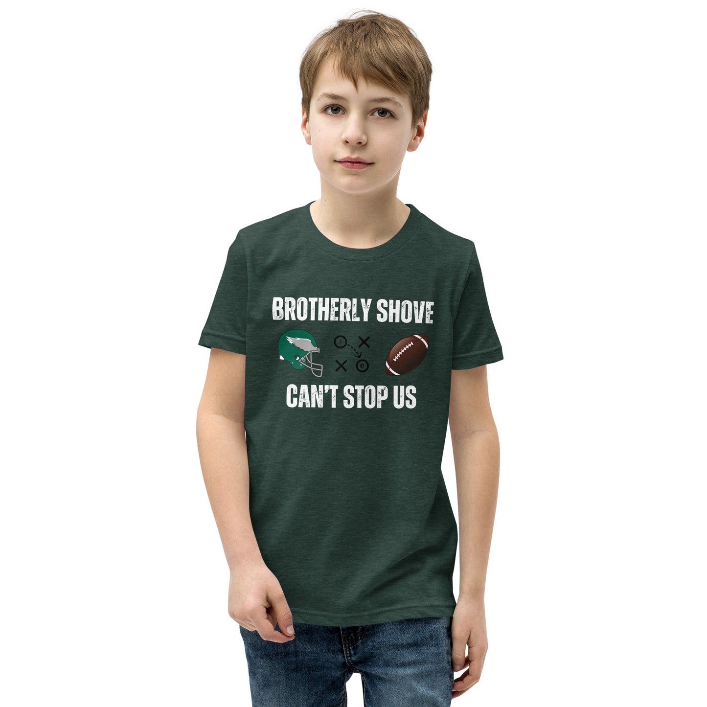 Brotherly Shove Youth Short Sleeve T-Shirt