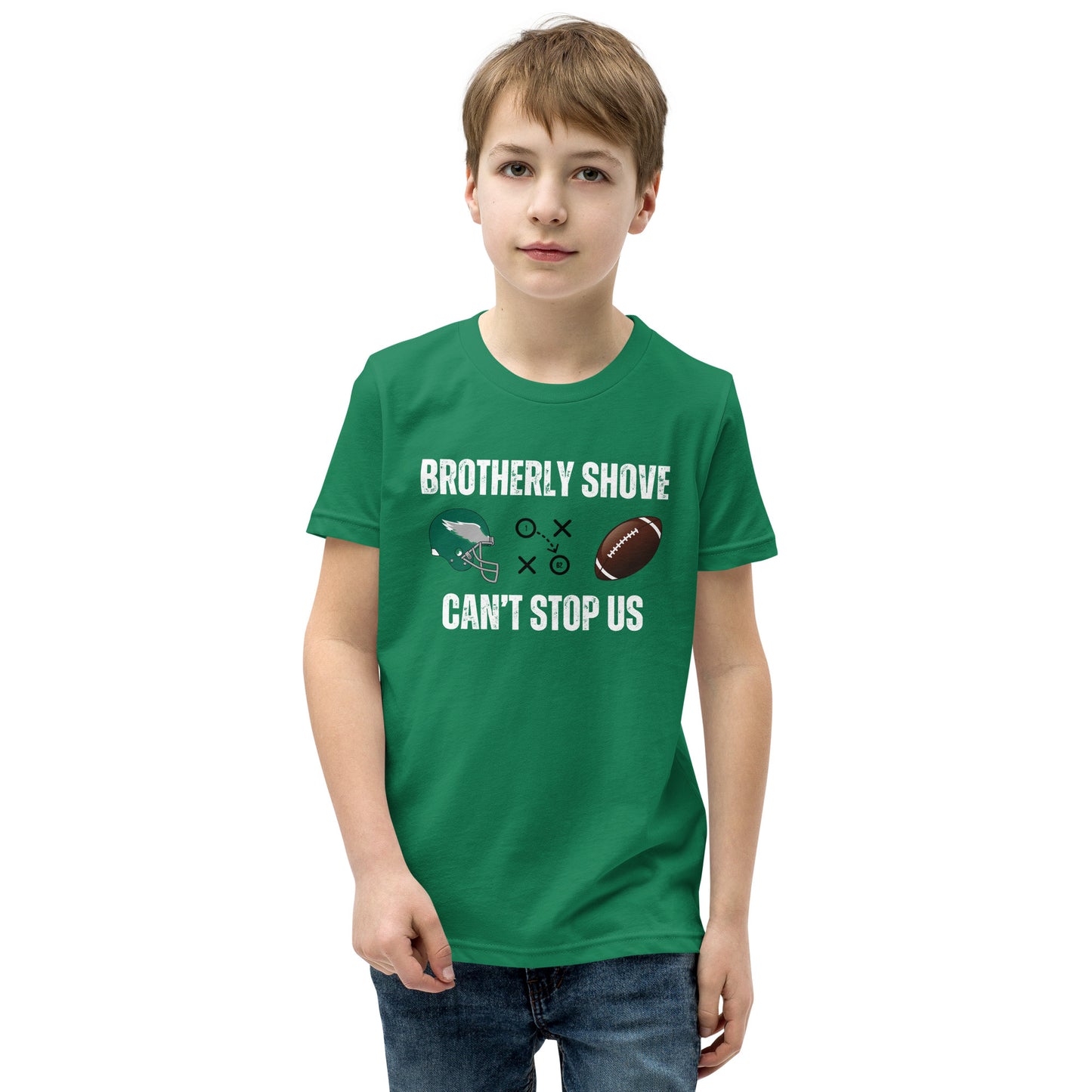 Brotherly Shove Youth Short Sleeve T-Shirt